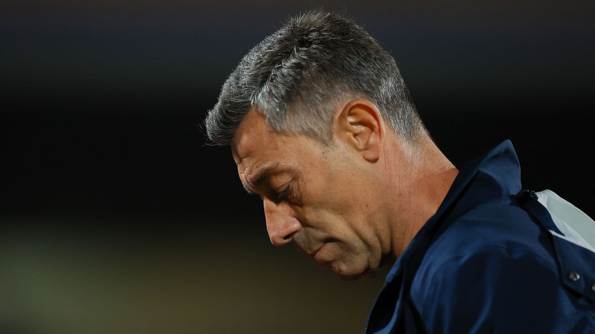 Pedro Caixinha durante un partido de Liga MX