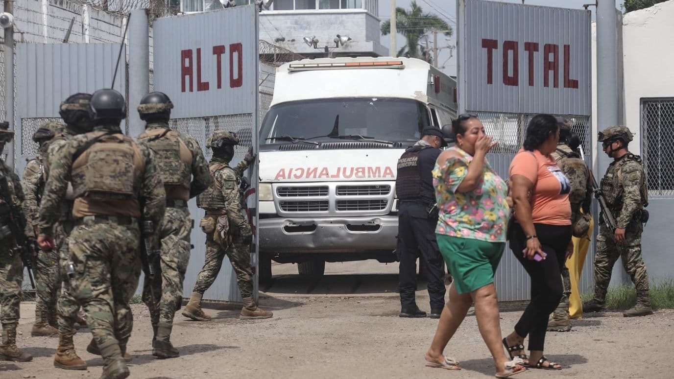 Instalaciones del Penal de El Castillo en Mazatlán.