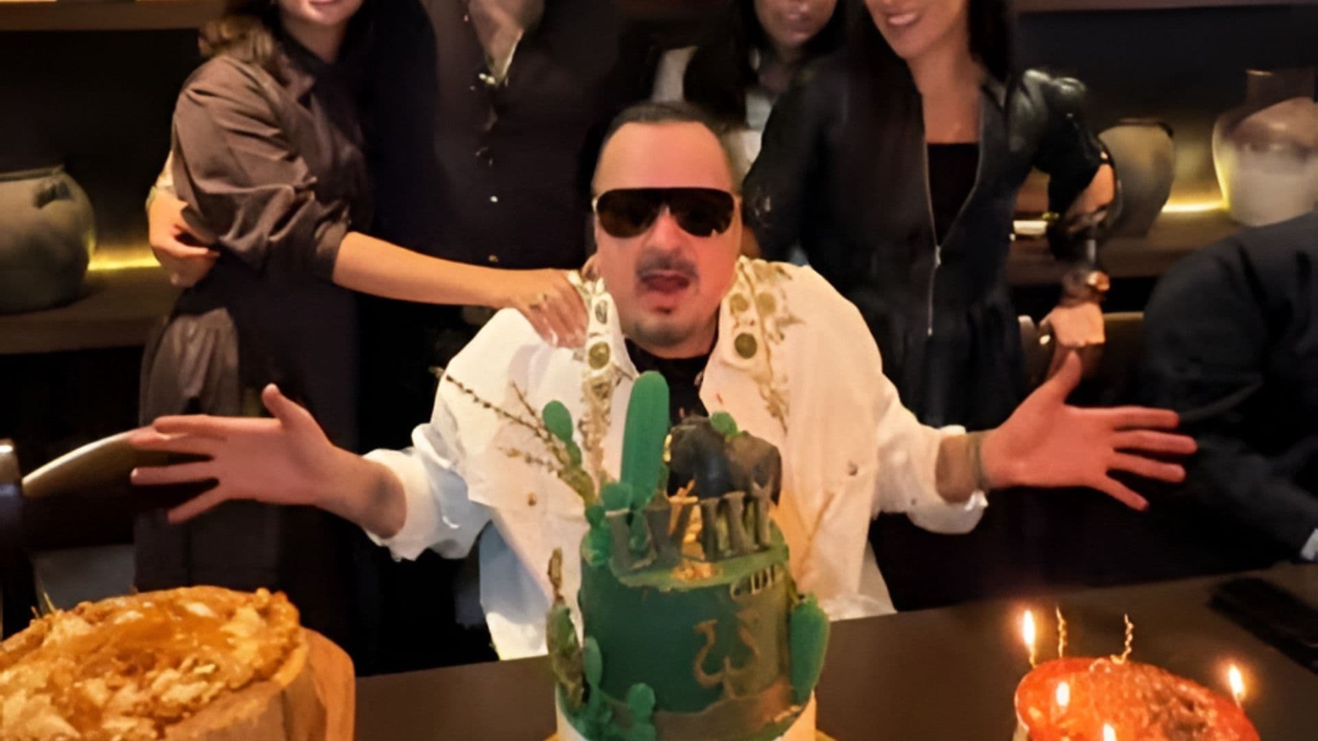 Pepe Aguilar en la celebración de su cumpleaños. Foto: IG @pepeaguilar_oficial