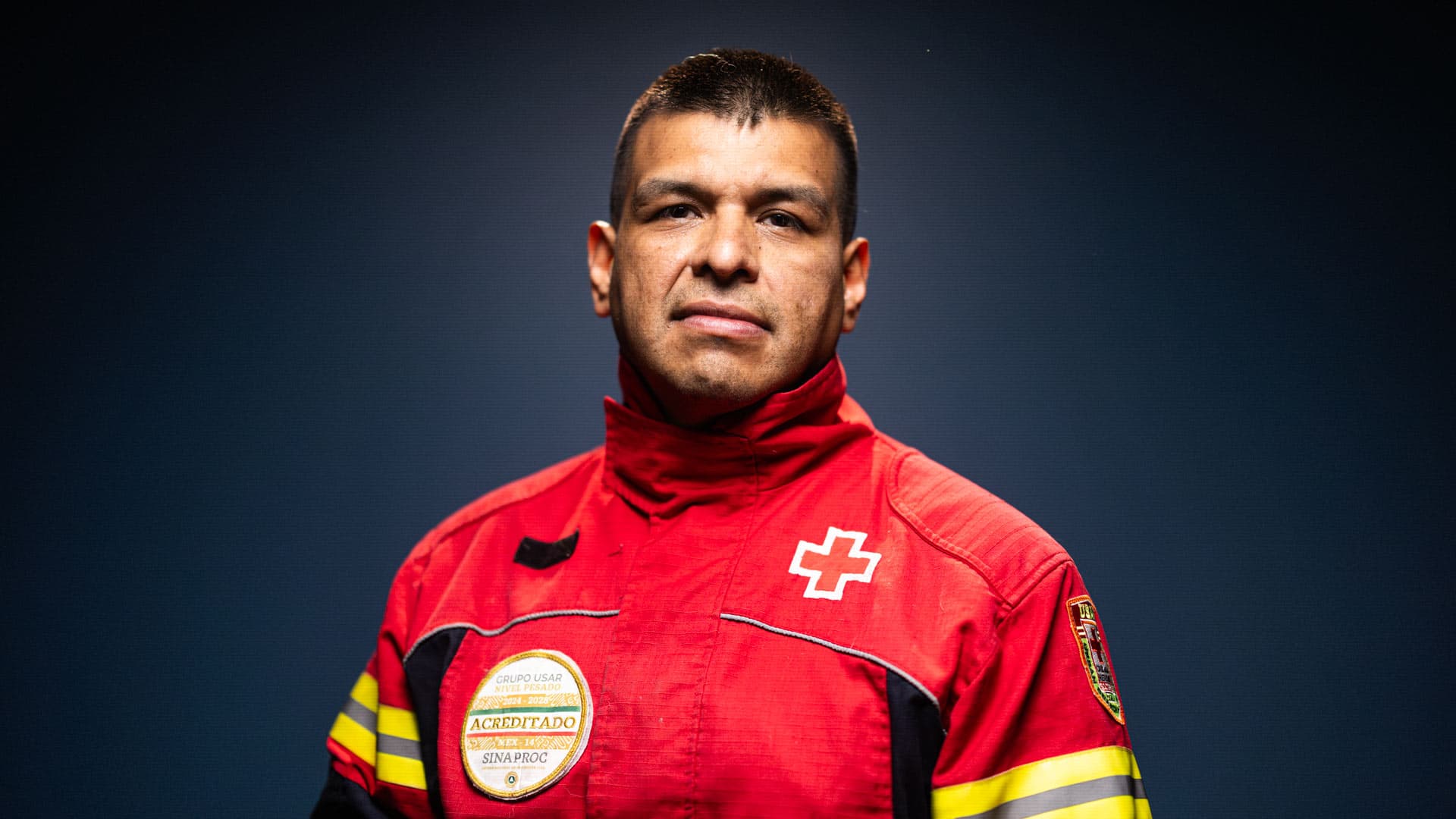 Édgar Martínez. Perros rescatistas de la Cruz Roja