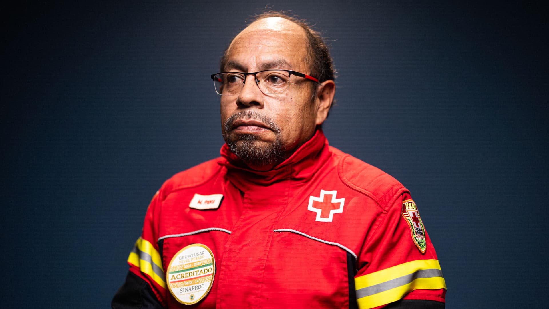 Marco Antonio Franco Hernández. Perros rescatistas de la Cruz Roja