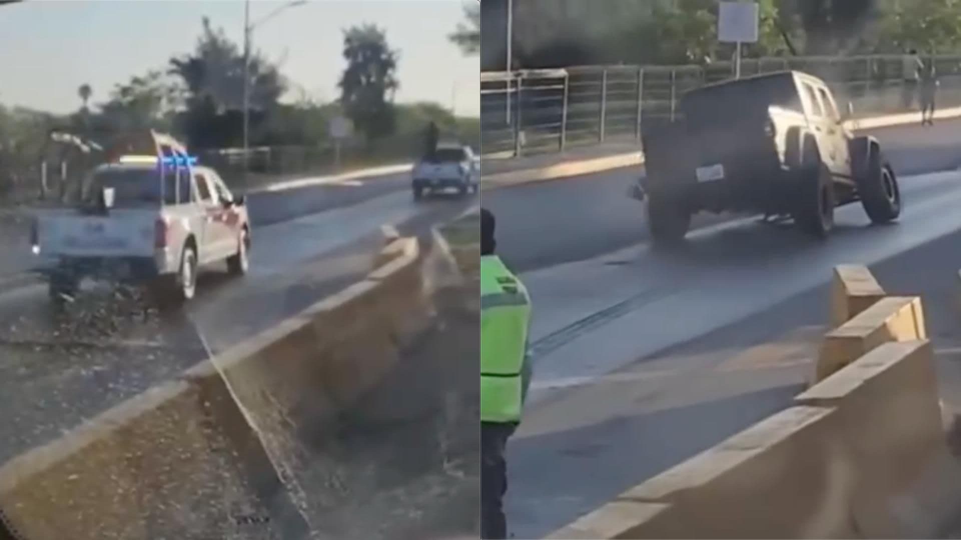Detienen Conductor tras Persecución en Matamoros