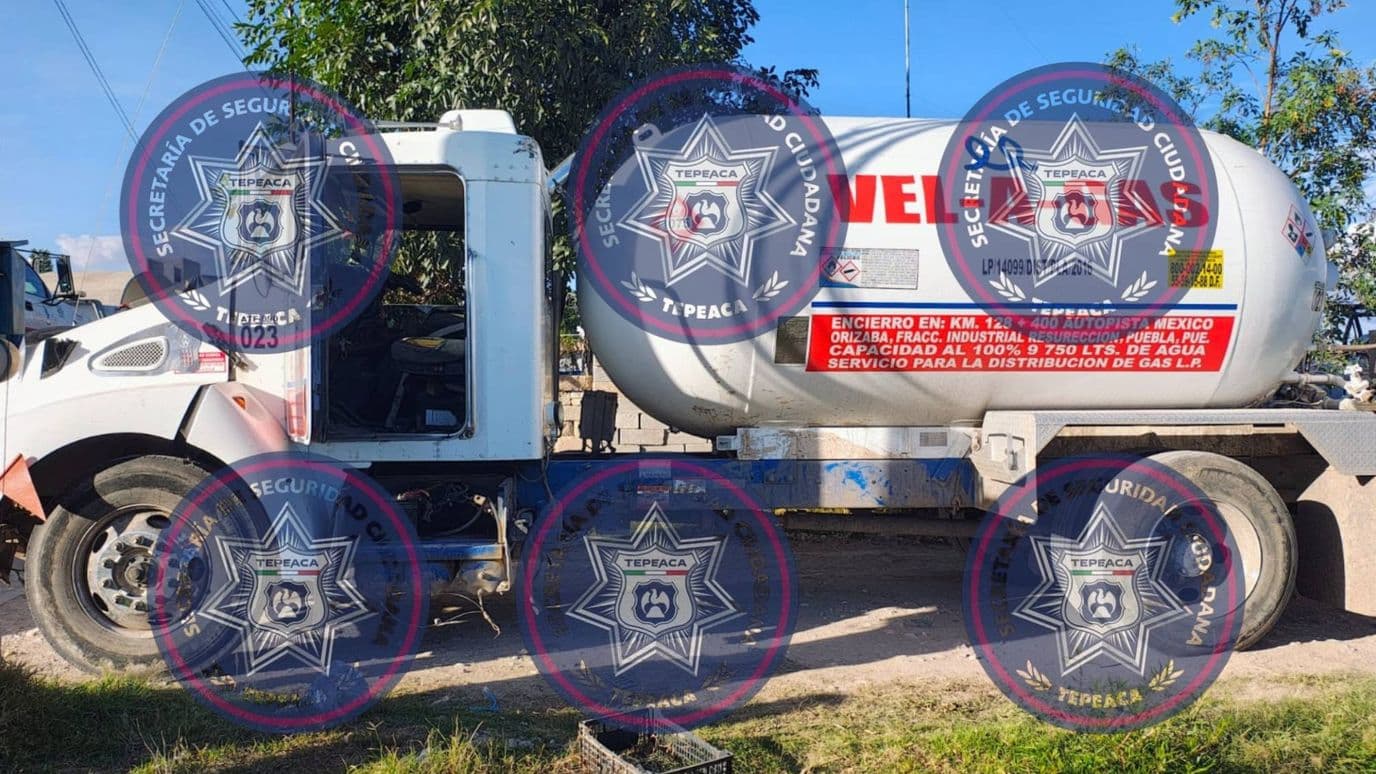Cuatro Vehículos Asegurados Robo Hidrocarburo Huachicol Tepeaca Puebla