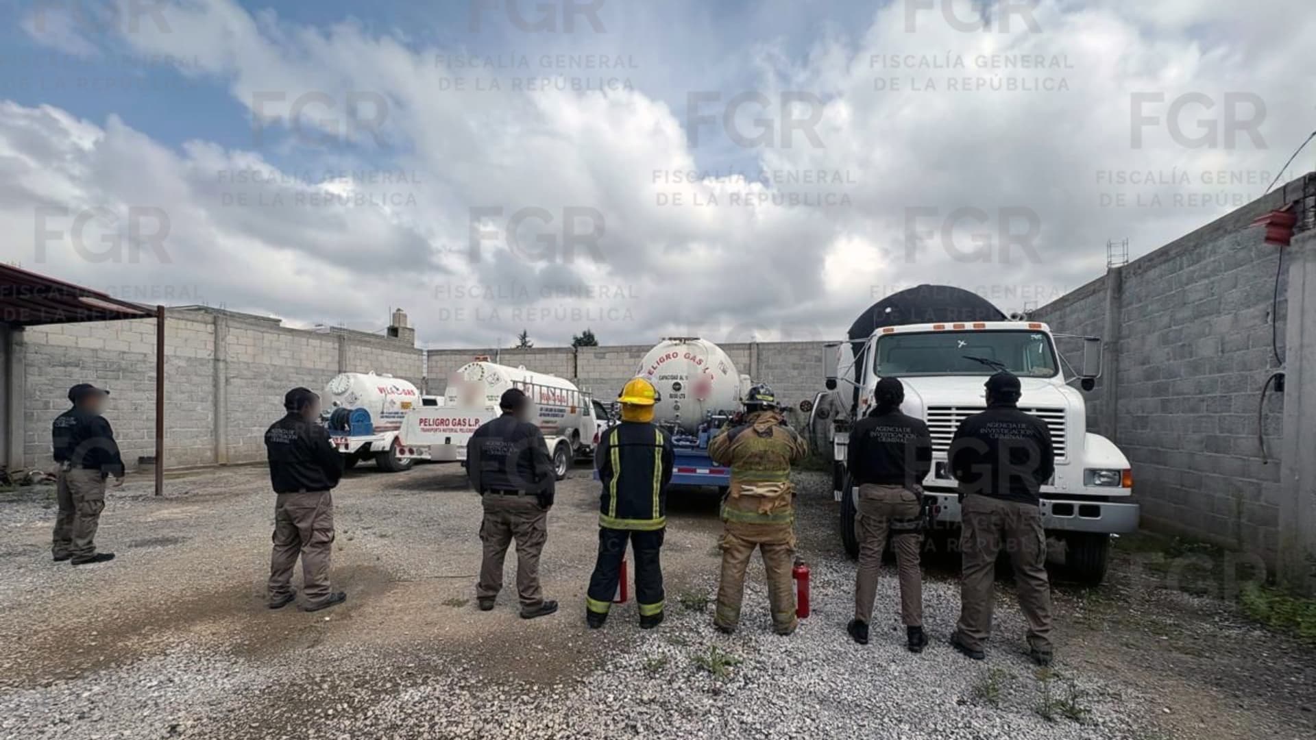 Recuperan 10 Mil Litros de Gas Presuntamente Ilegal en Apizaco, Tlaxcala
