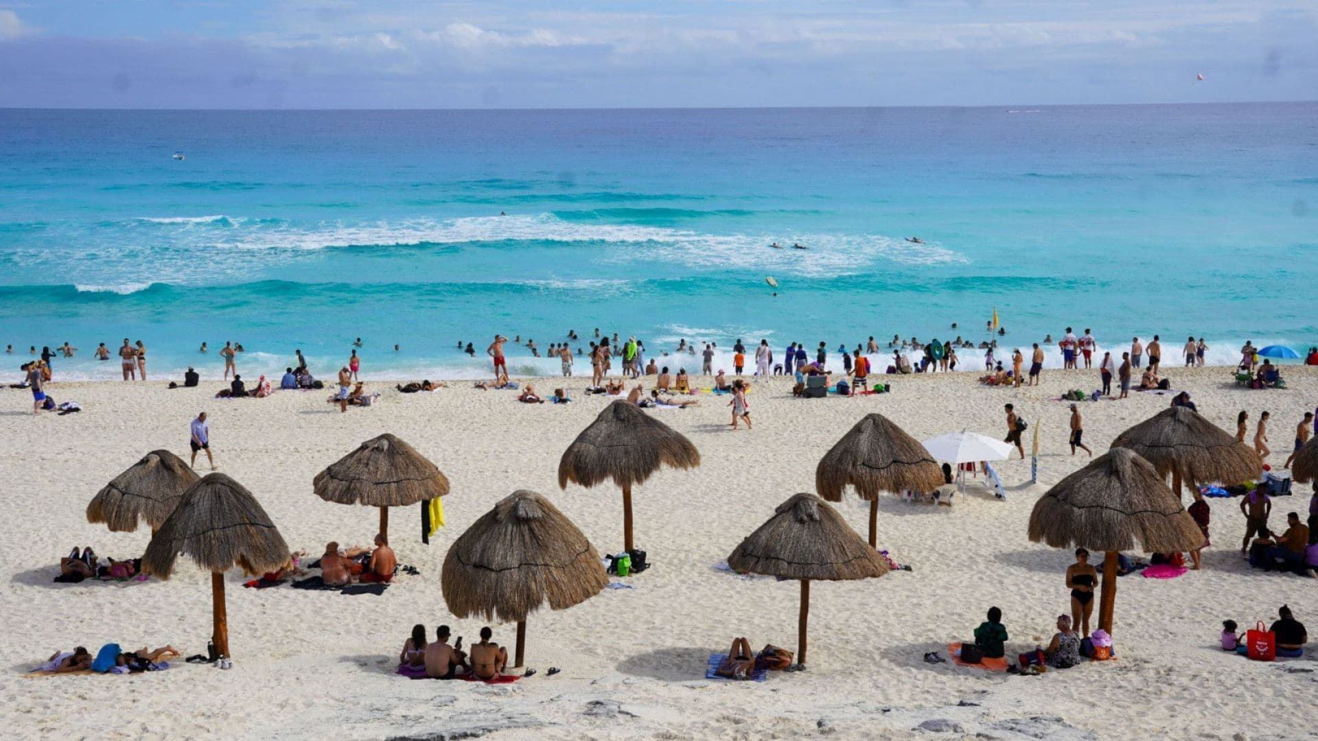 Playa delfines en Cancún, Quintana Roo