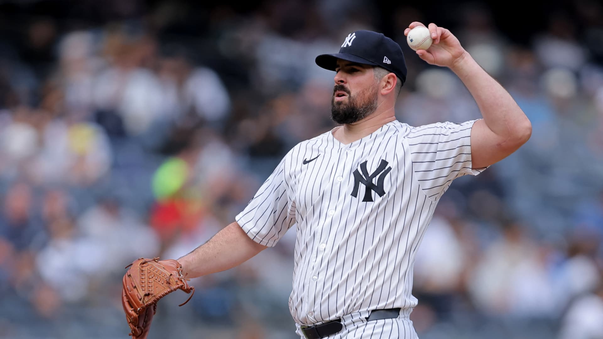 Carlos Rodon, pitcher de los Yankees de Nueva York
