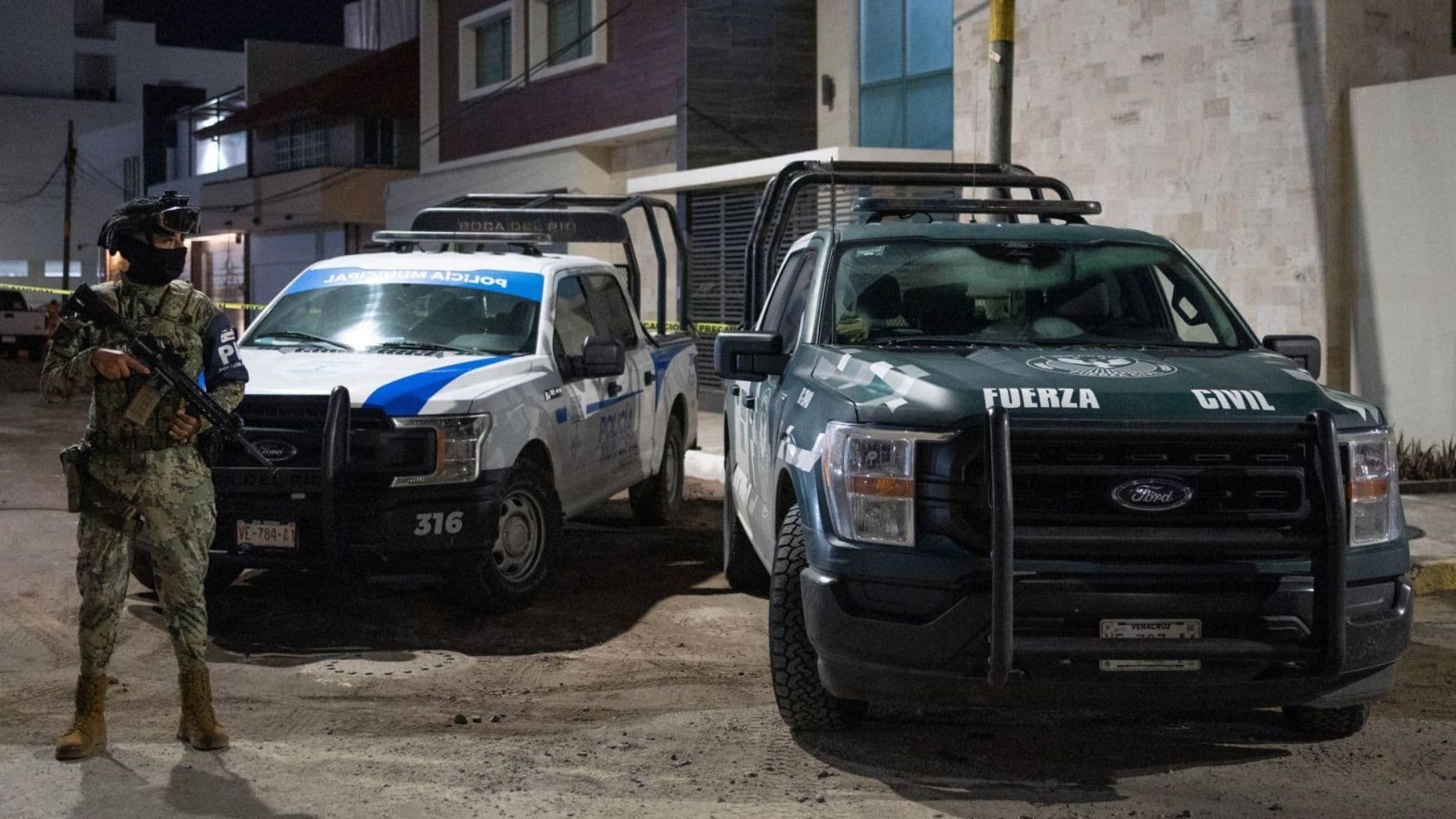 Patrullas de la Policía de Veracruz