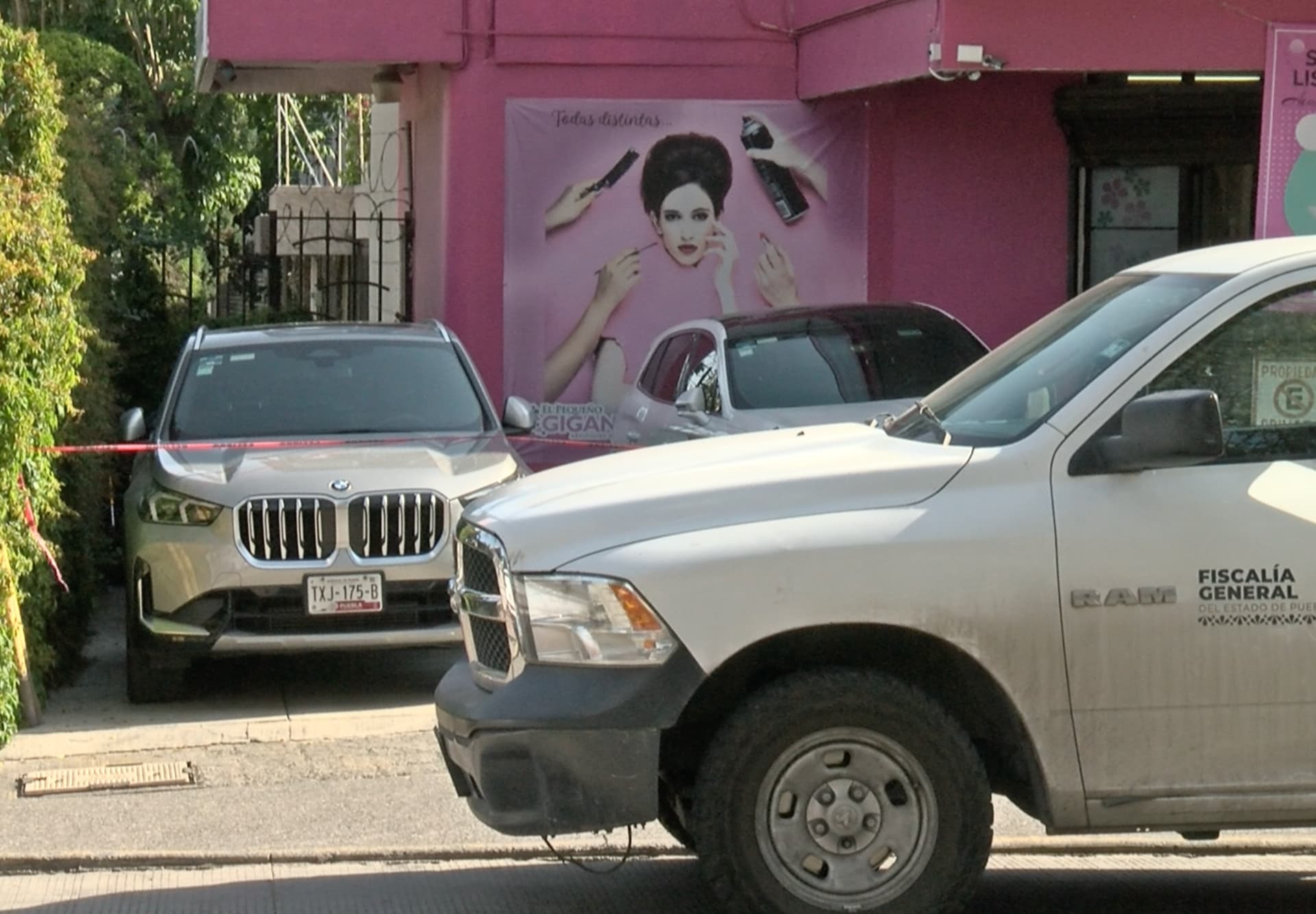 Acordonaron el sitio donde un policía murió por impacto de bala.