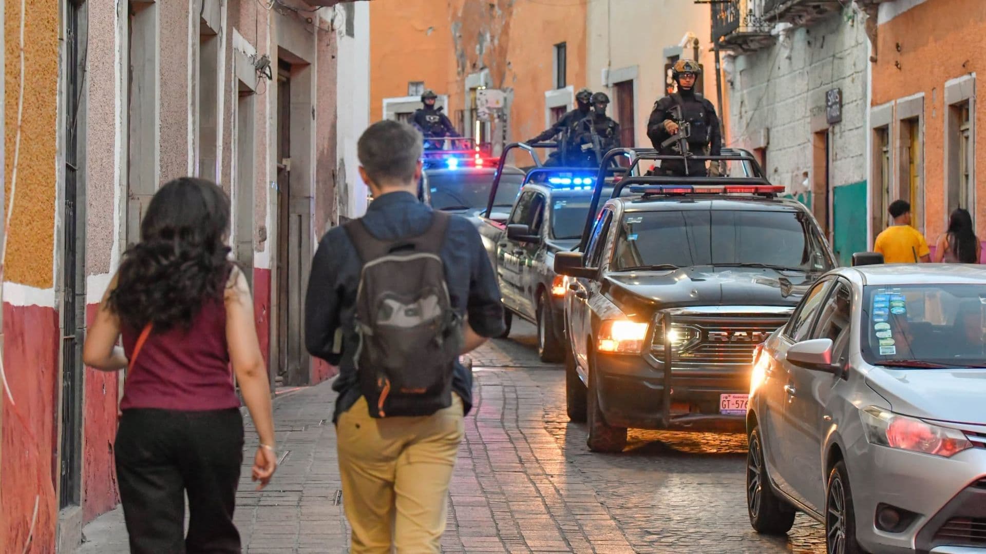 Los estudiantes fueron agredidos por policías de Guanajuato
