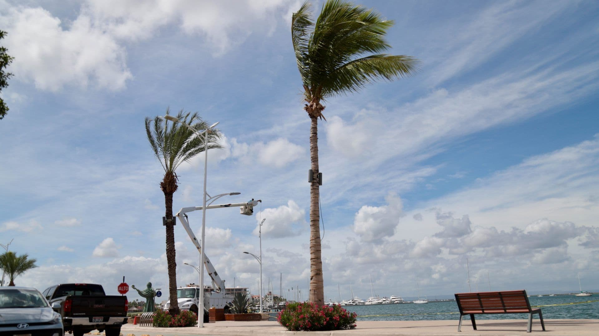 Afectaciones del huracán Polo en La Paz, Baja California Sur, el 28 de septiembre 2026. Foto: Cuartoscuro