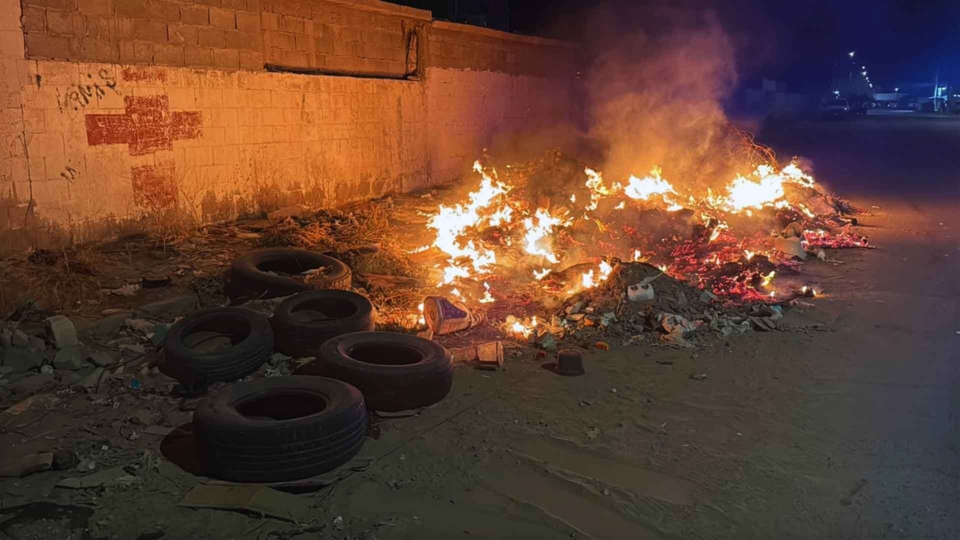 Vecinos Denuncian Incendios Constantes
