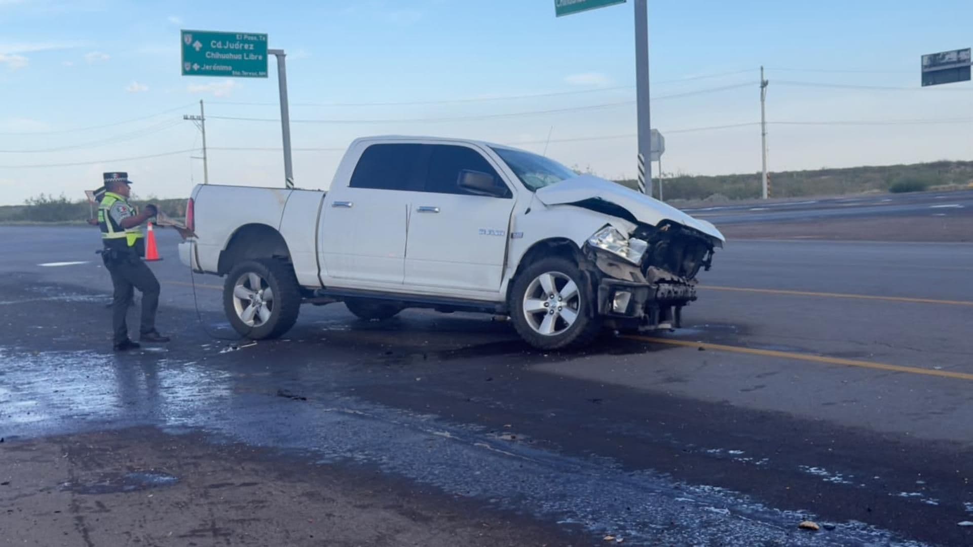 Menores Viajaban en la Camioneta