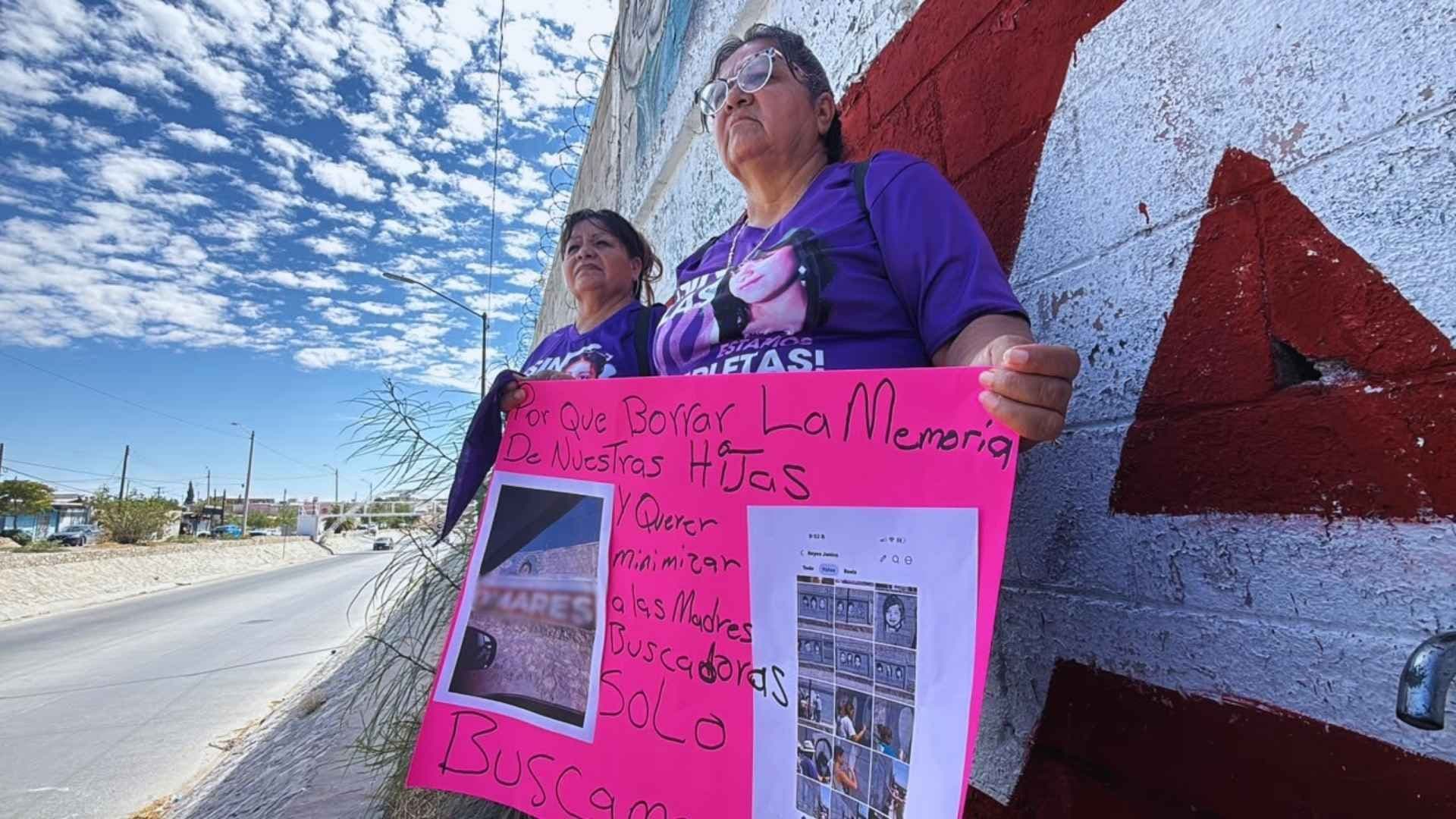 Cubren con Propaganda Política Rostros de Mujeres Desaparecidas en Ciudad Juárez