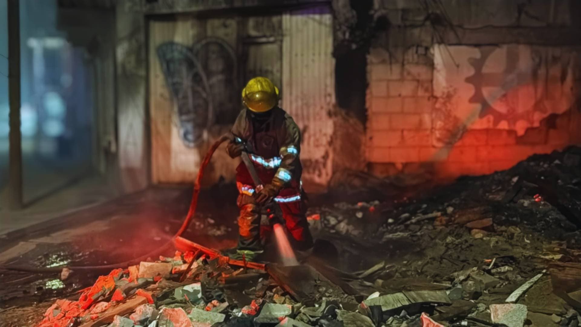 Hombre habría provocado el incendio