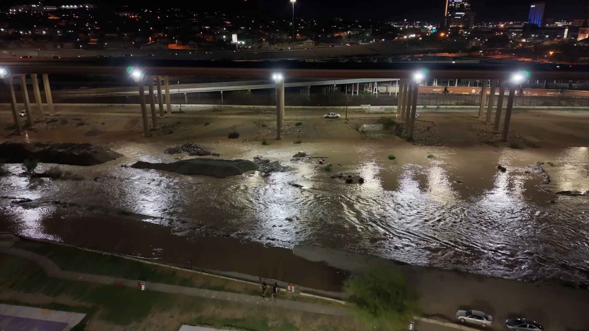 Creciente del Río Bravo Provoca Desbordamientos