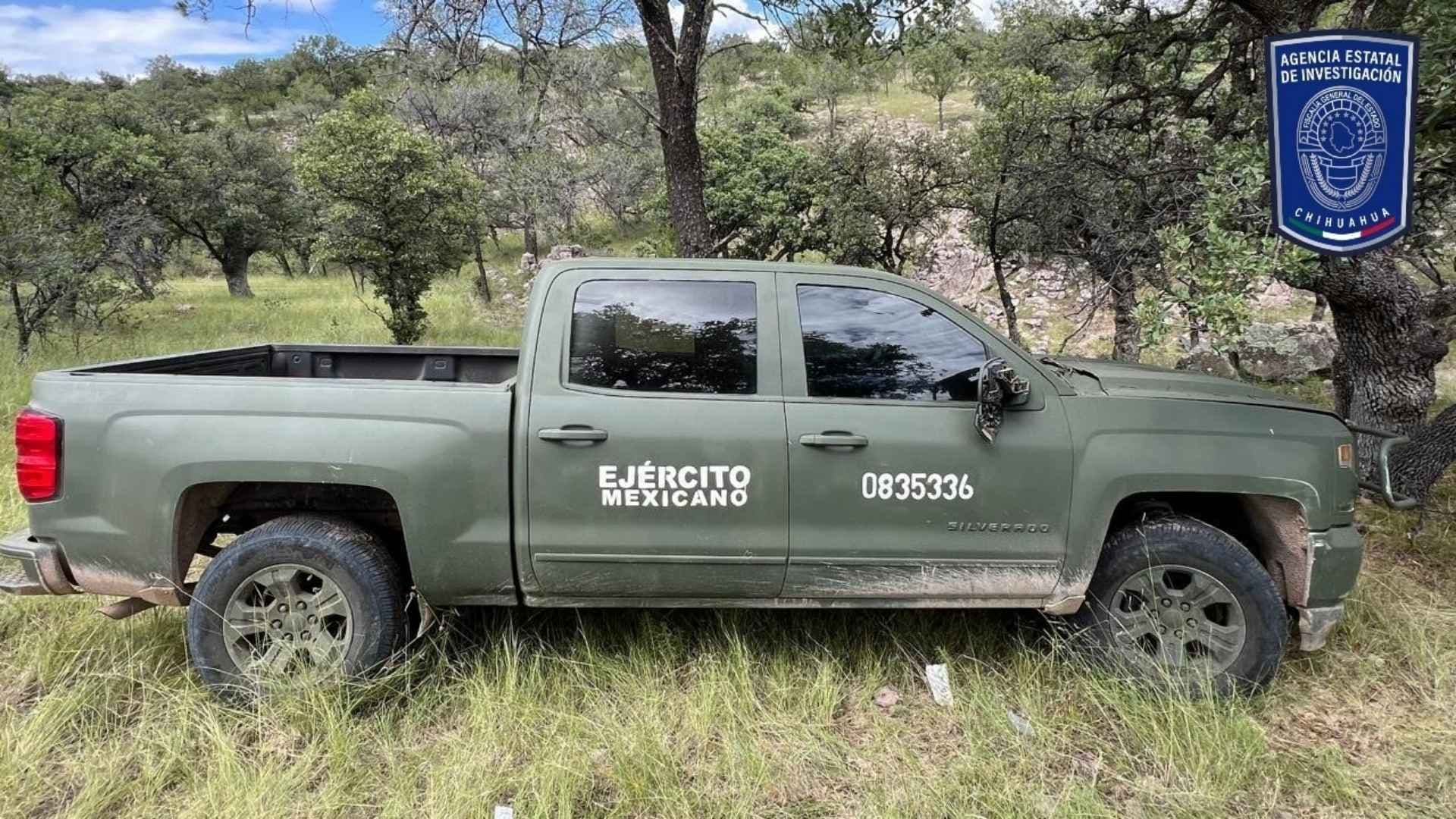 La camioneta fue robada en Belisario Domínguez