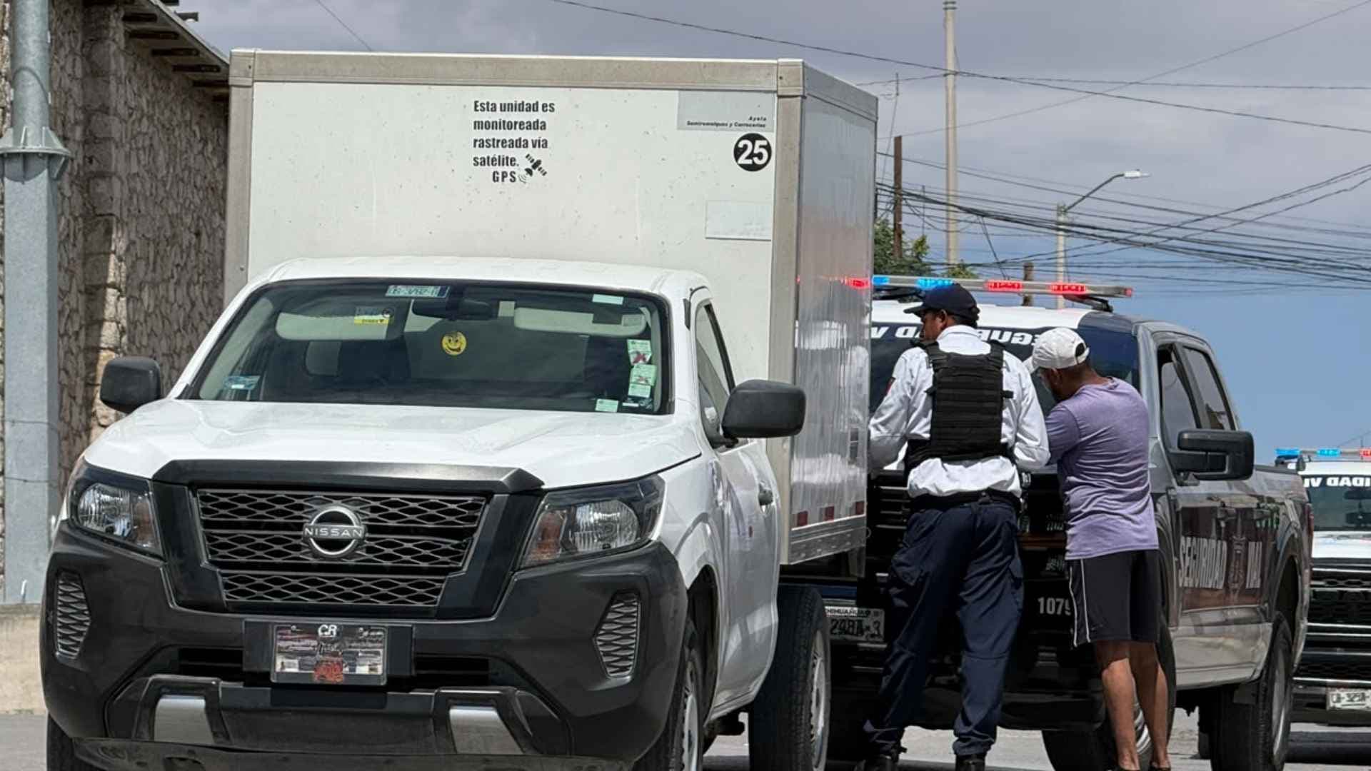 El accidente ocurrió frente a la Iglesia del Carmen