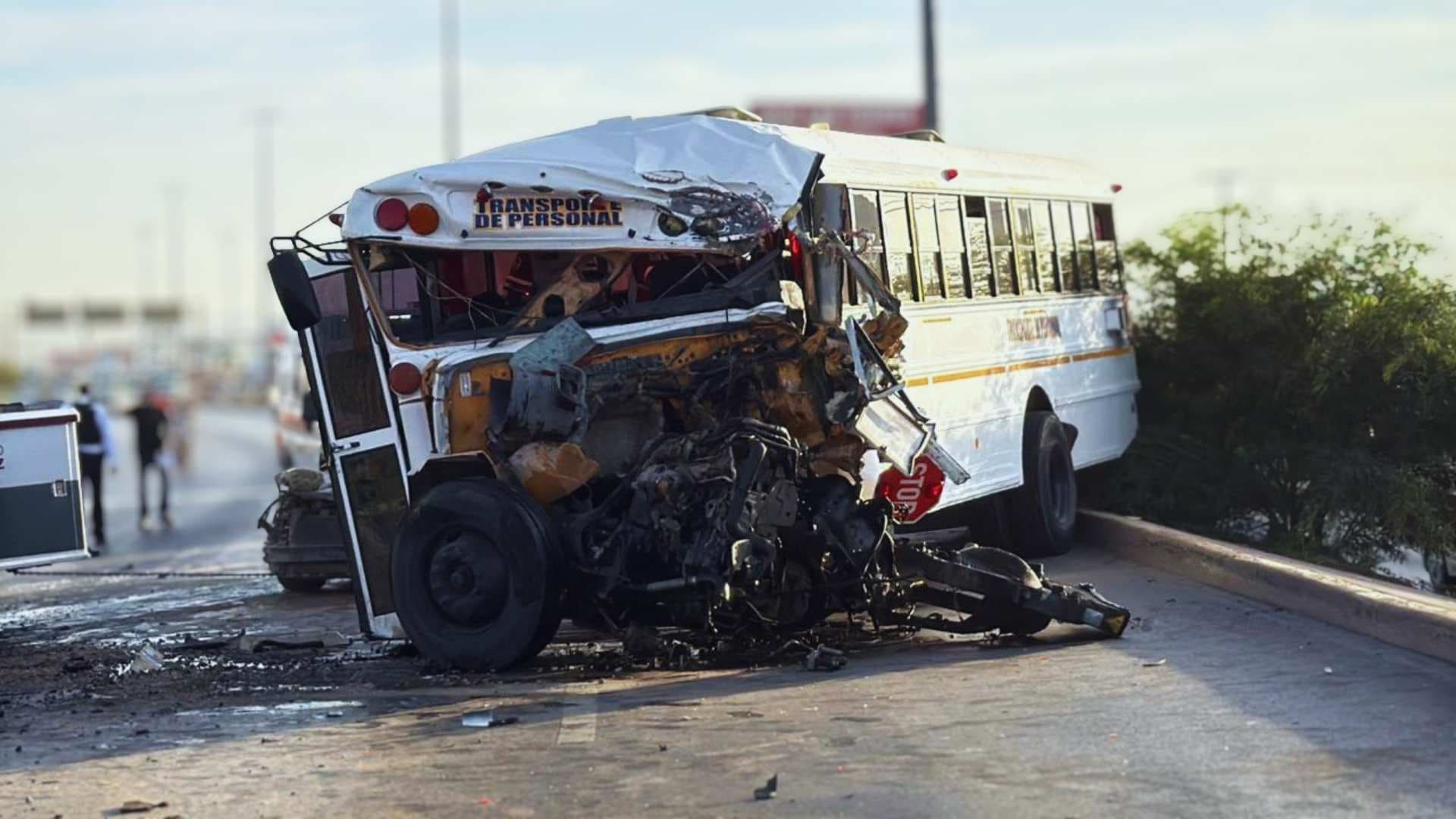 Lesionados permanecieron dentro del camión