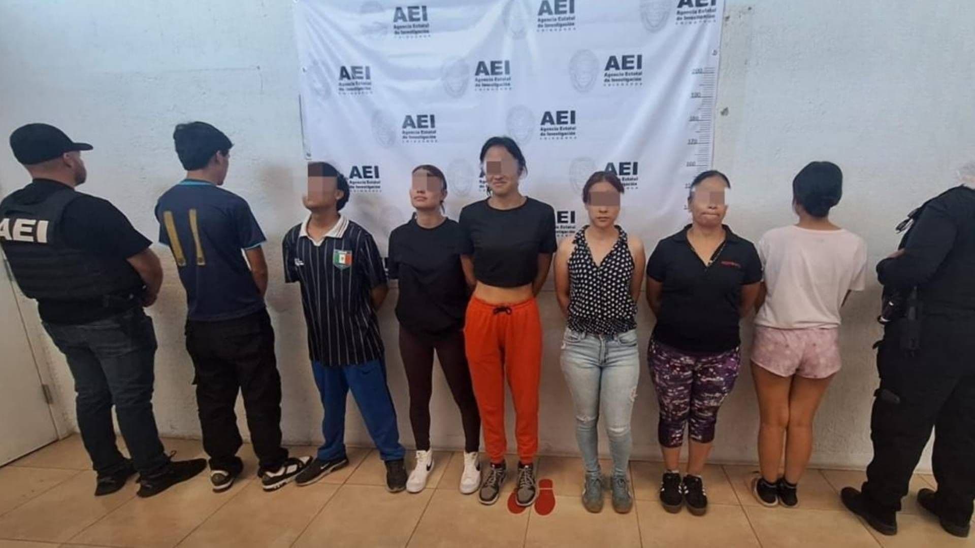 Detienen a Siete Personas por Delitos Contra la Salud