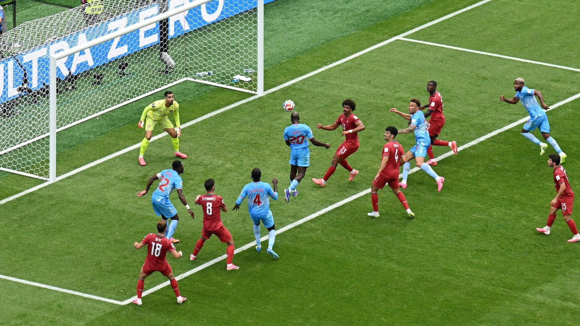 Gol de la República Democrática del Congo
