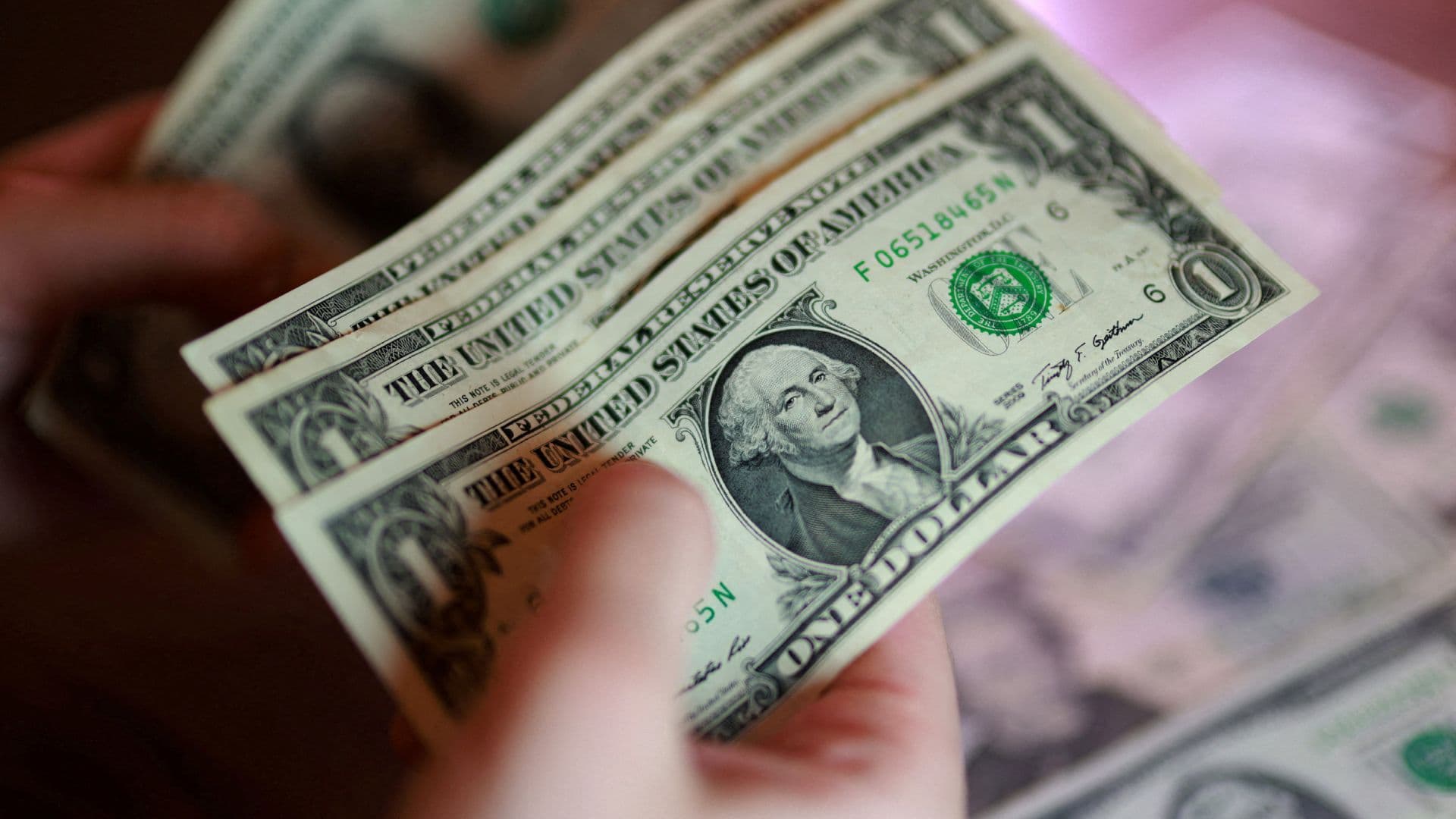billetes de un dólar