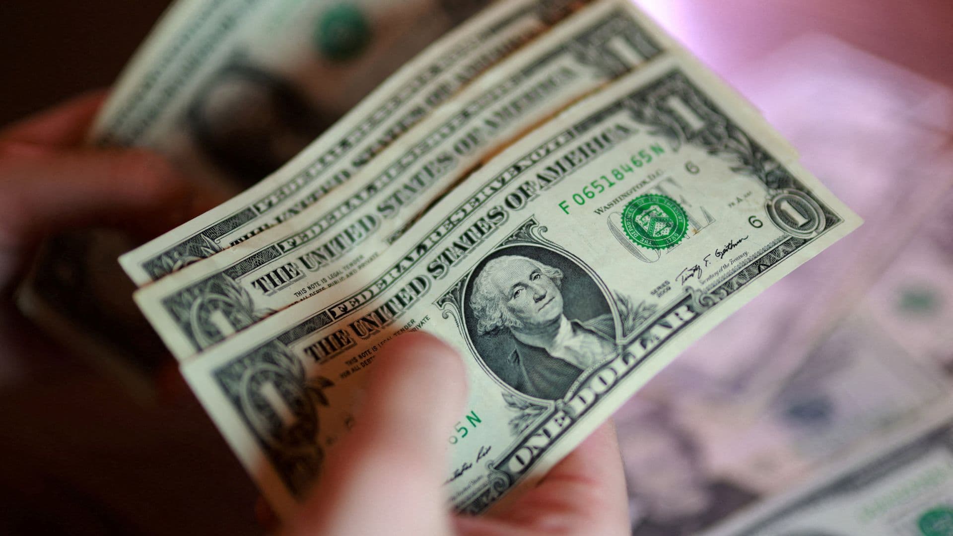 billetes de un dólar