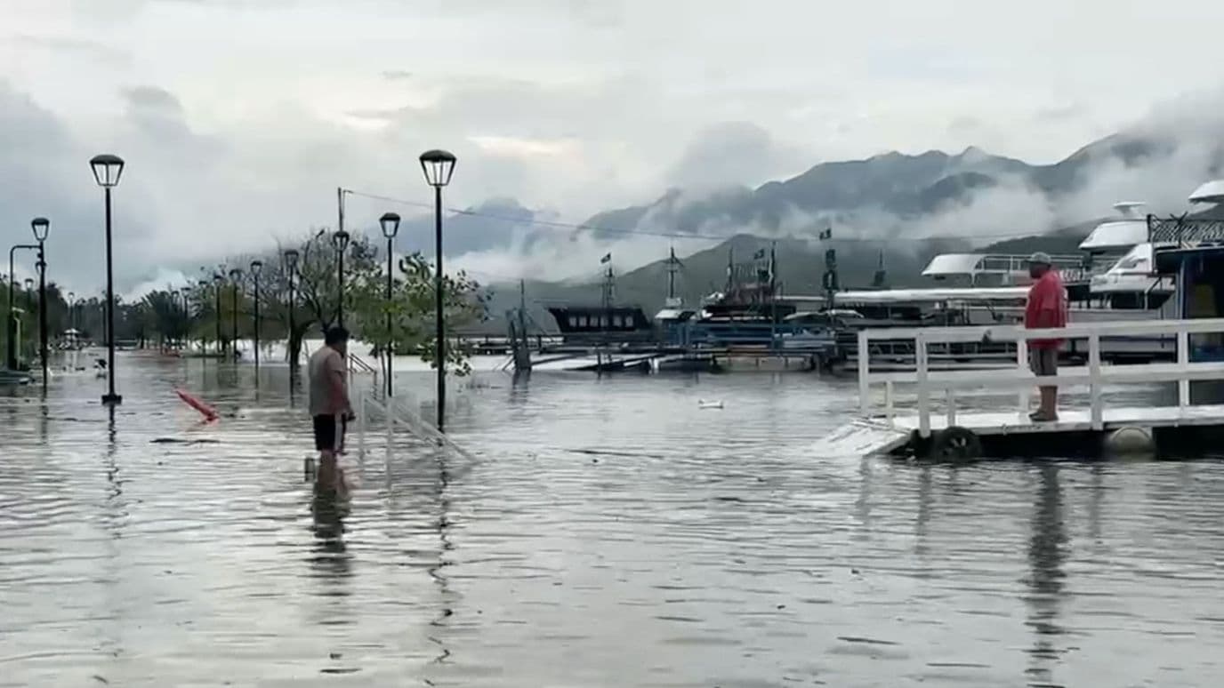 Sube nivel de agua en la Presa La Boca
