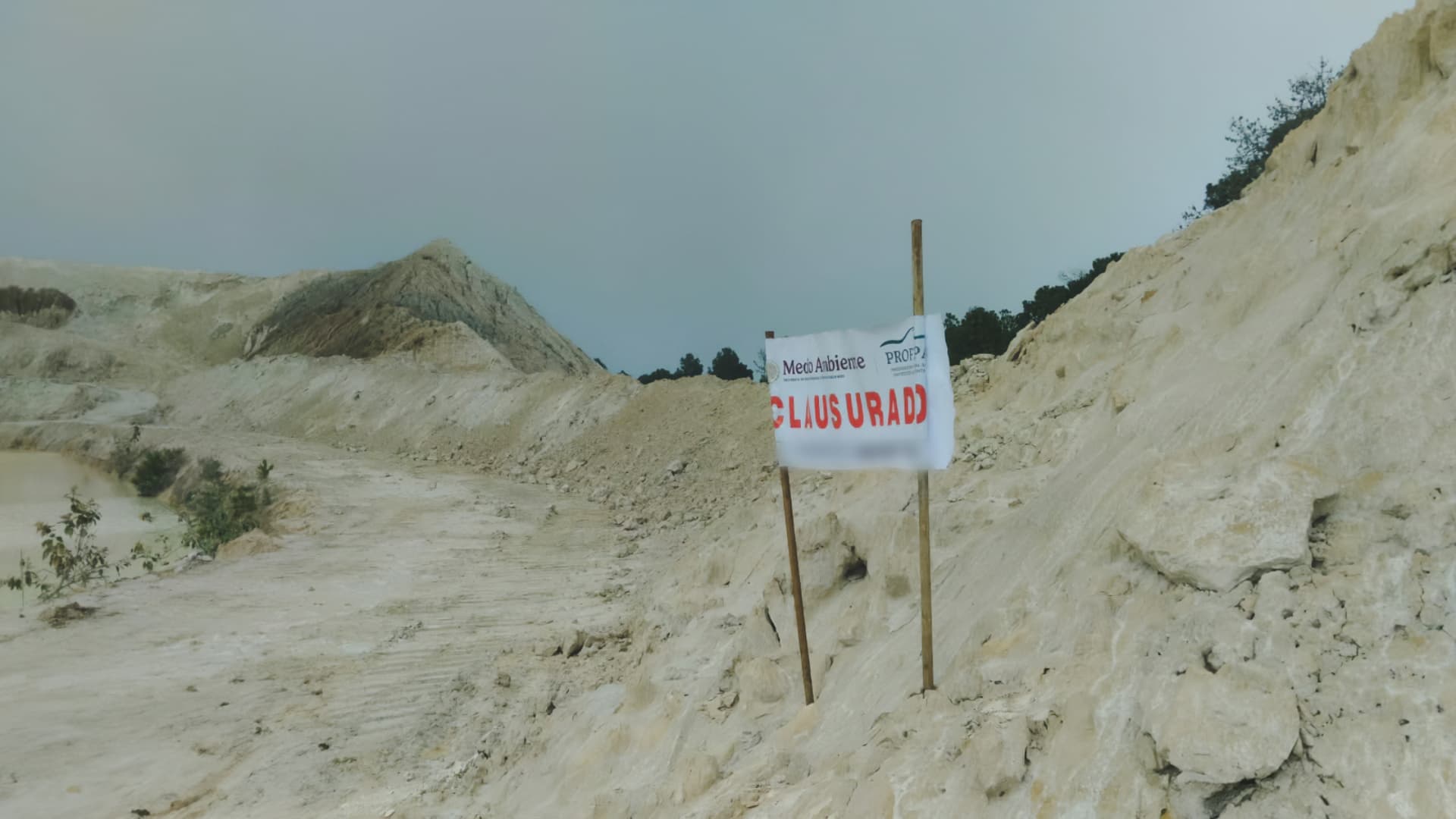 Profepa Clausurada Presa Minera Normas Ambientales Ejido Eloxochitlán Zacatlán Puebla
