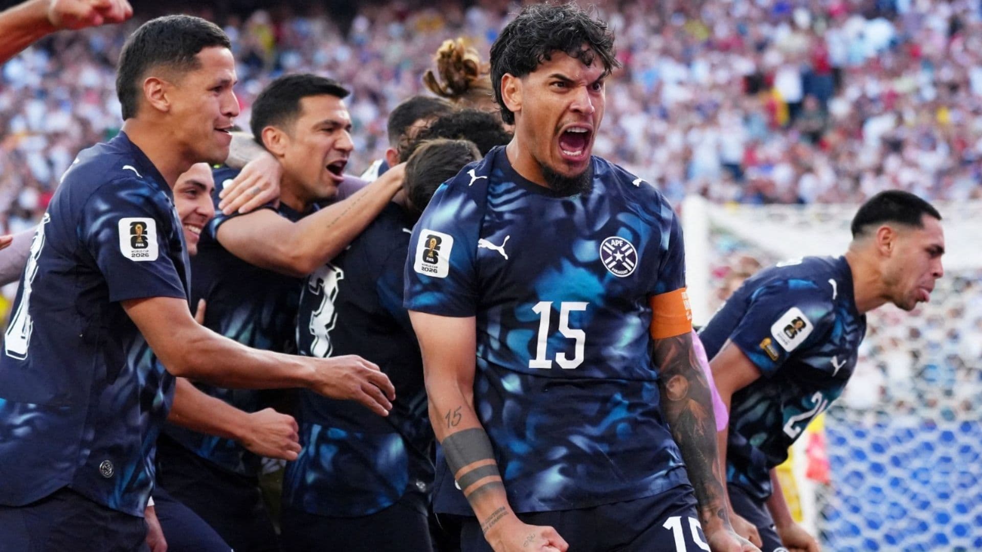 El presidente de Paraguay, Santiago Peña, celebró el triunfo en el Mundial 2026