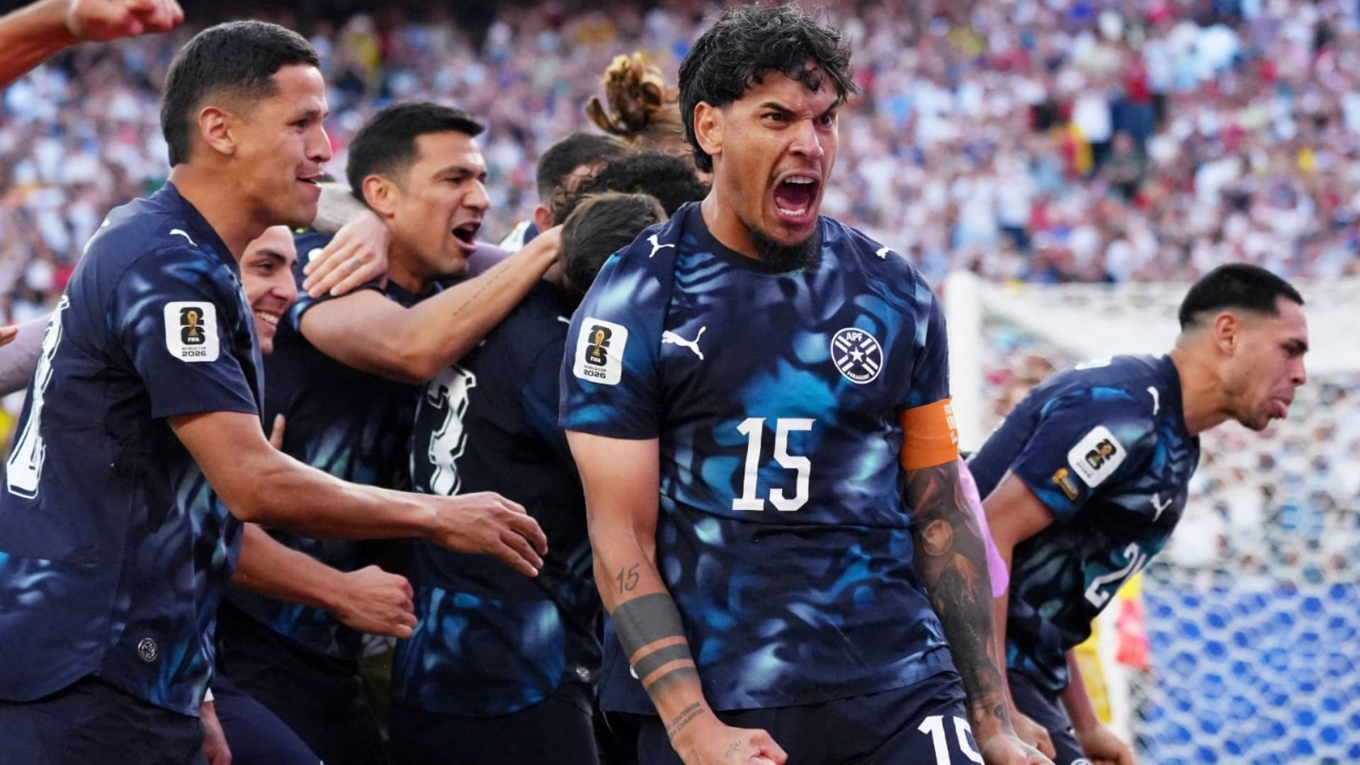 El presidente de Paraguay, Santiago Peña, celebró el triunfo en el Mundial 2026
