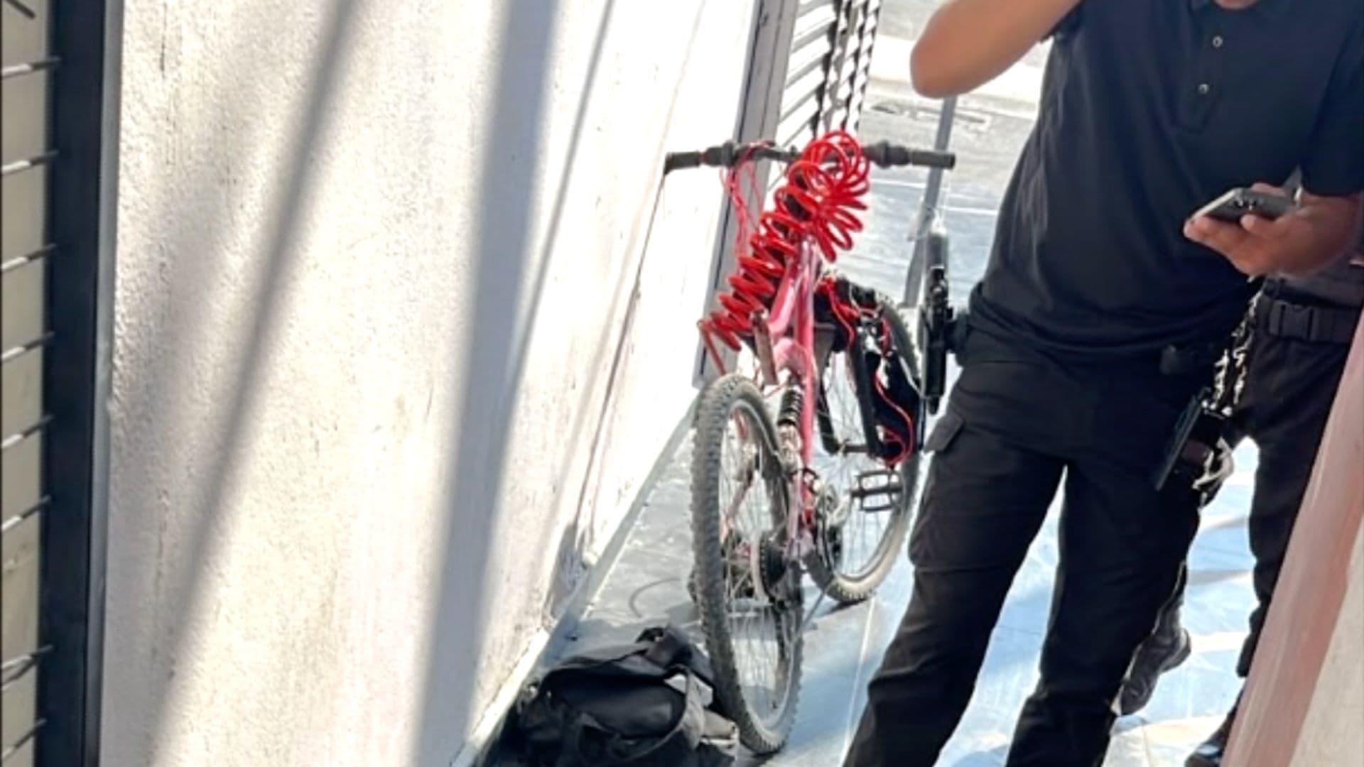 Presunto intento de robo de bicicleta