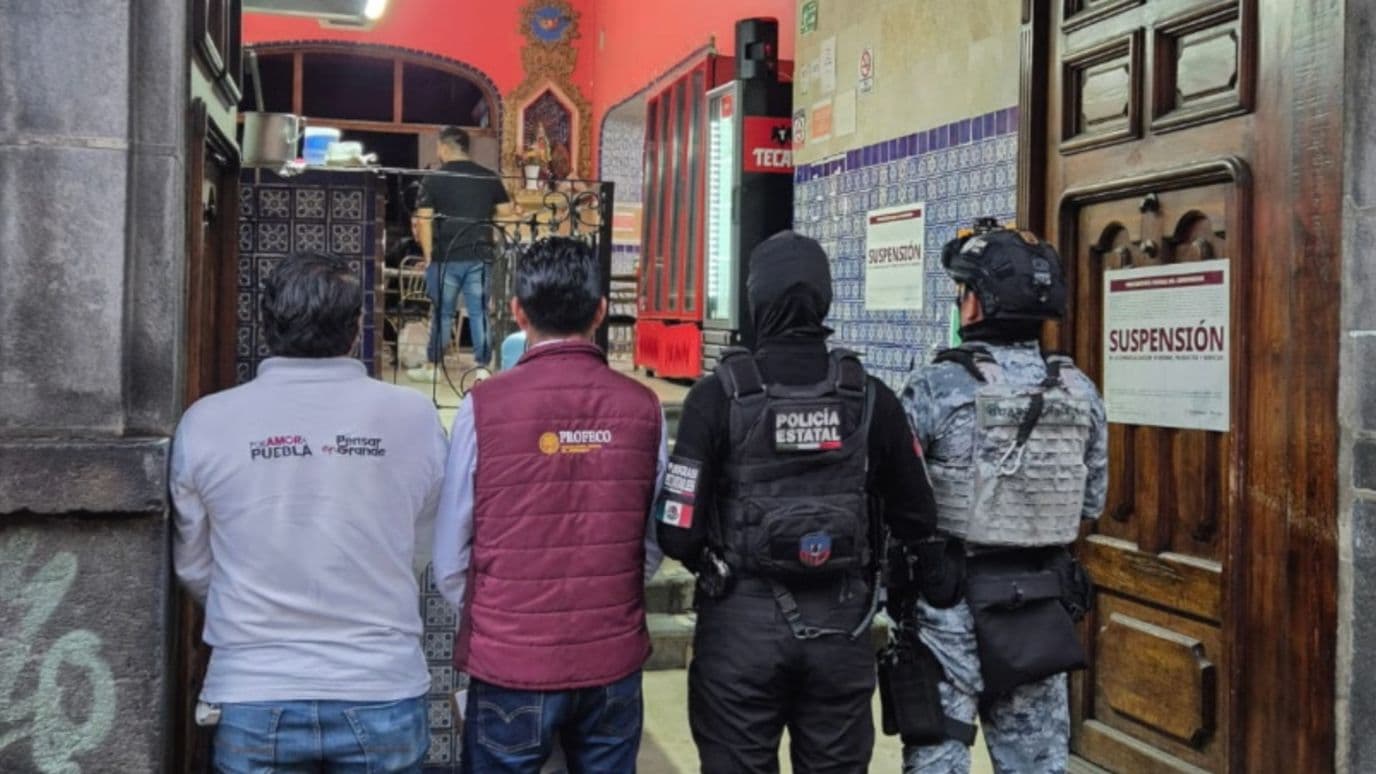 Guardia Nacional y Policía Estatal participó en el operativo de revisión.