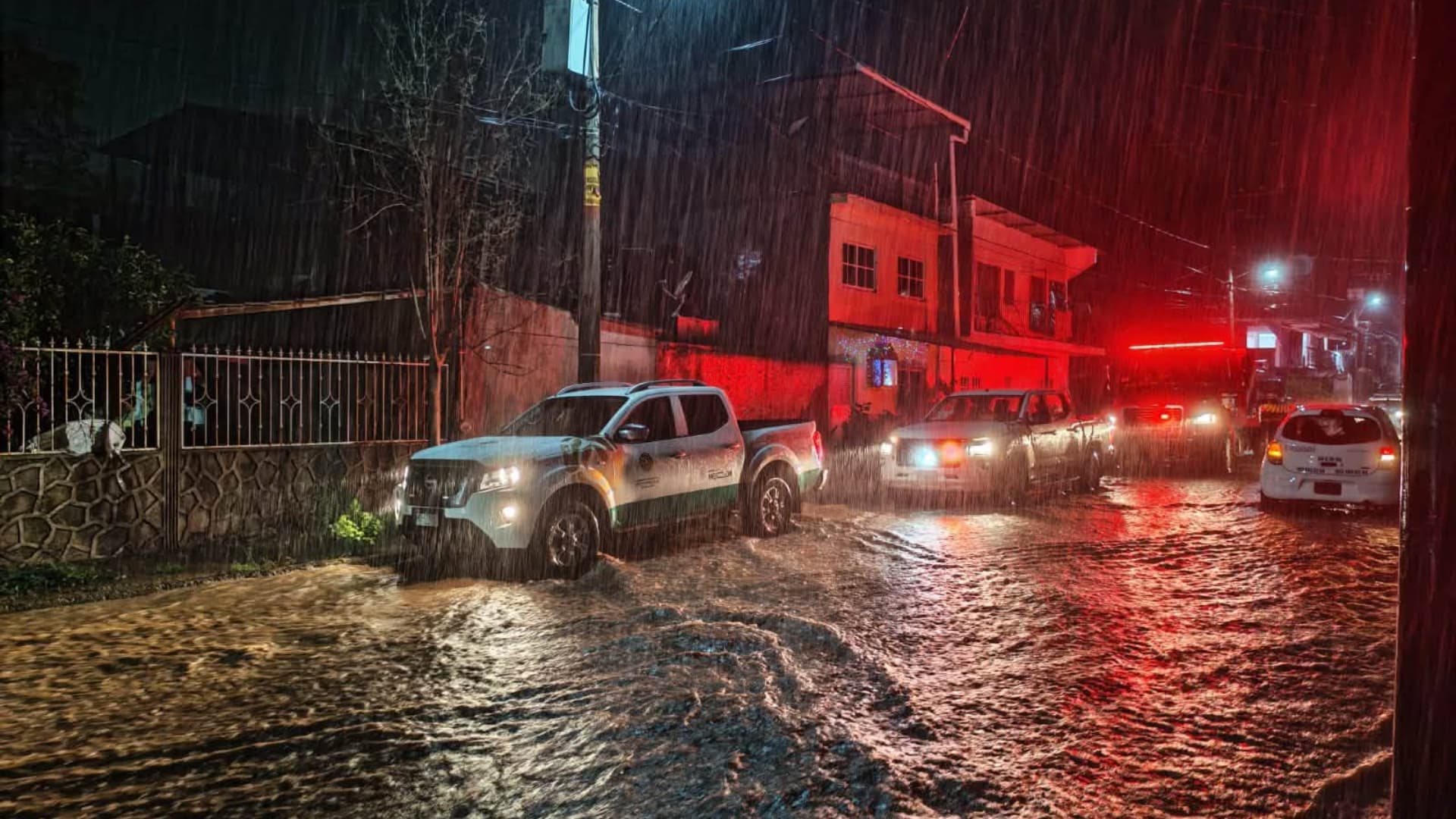 Afectaciones causadas por las lluvias en Lázaro Cárdenas, Michoacán