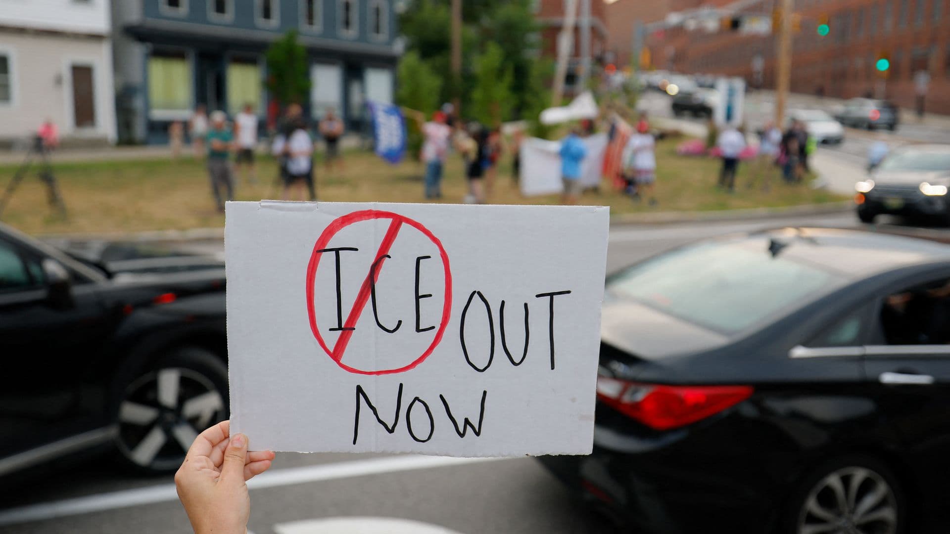 Protestas contra operativos de ICE en Maine, Estados Unidos