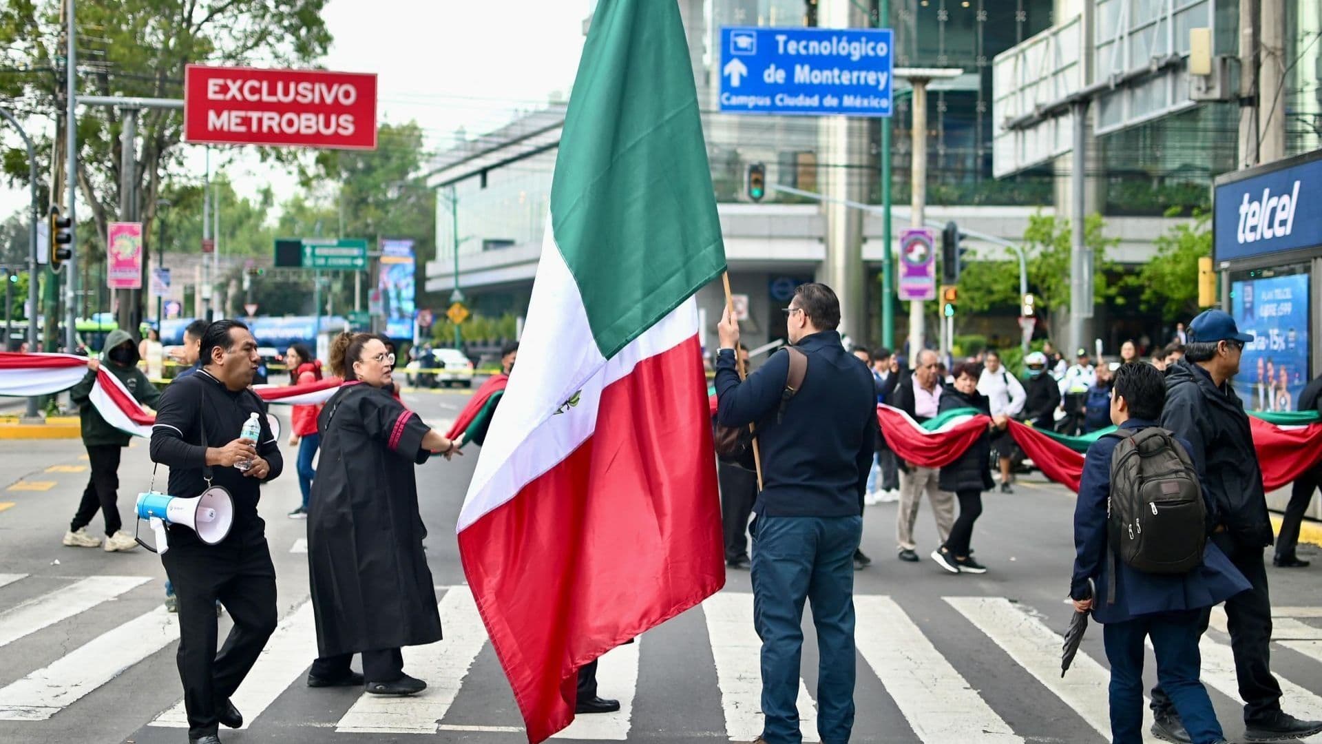 Protesta de jueces y magistrados en retiro