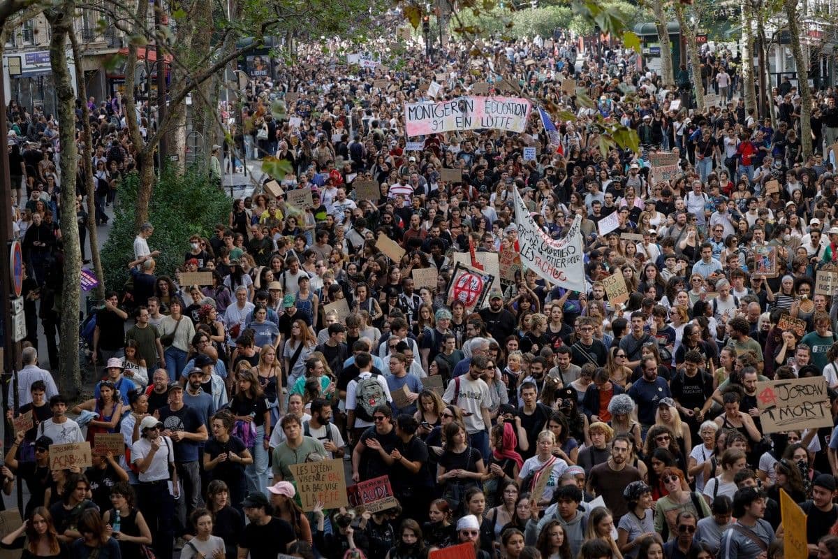 Marchas en Francia