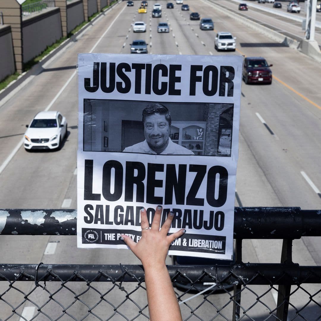 Protestas por muerte del mexicano Lorenzo Salgado Araujo, en Texas