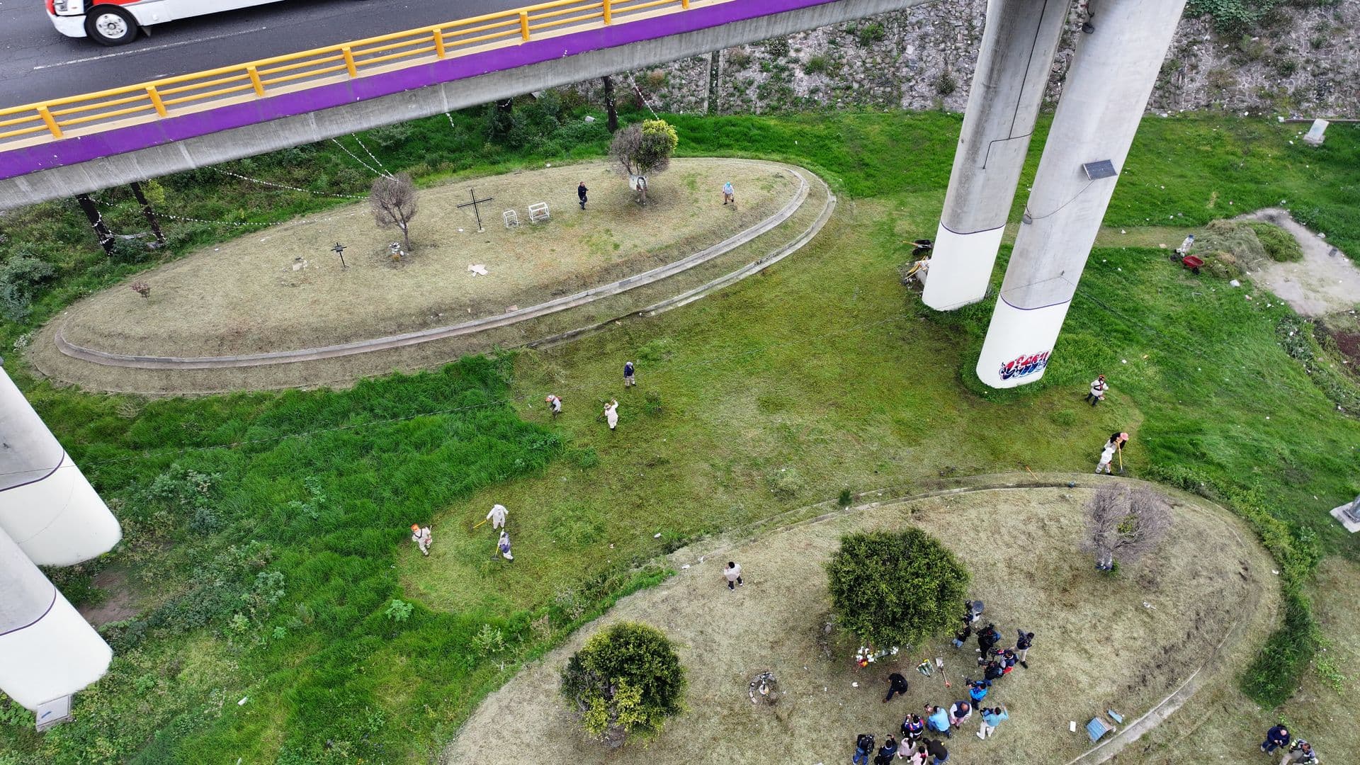 Puente de La Concordia a un año de la explosión de una pipa de Gas