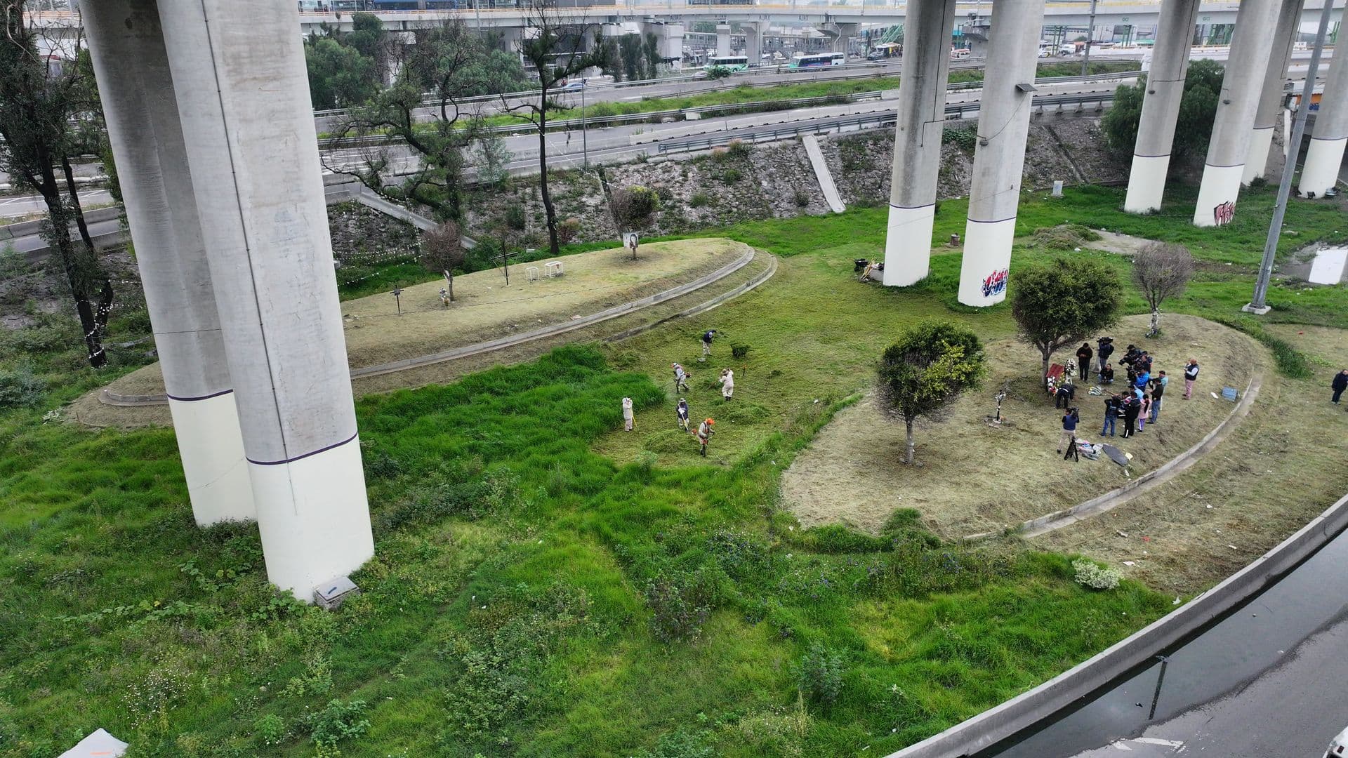 Puente de La Concordia a un año de la explosión de una pipa de Gas