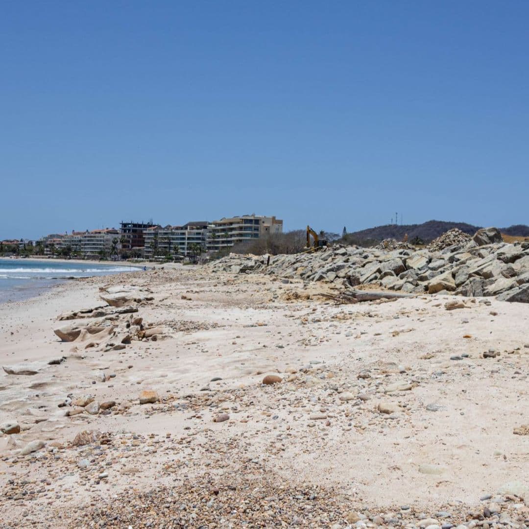 La playa Las Cocinas, en Punta Mita, Bahía de Bandera, Nayarit