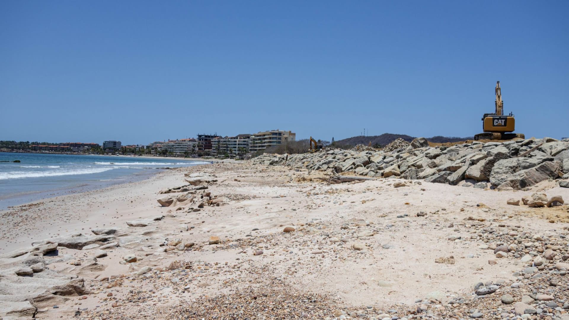 La playa Las Cocinas, en Punta Mita, Bahía de Bandera, Nayarit