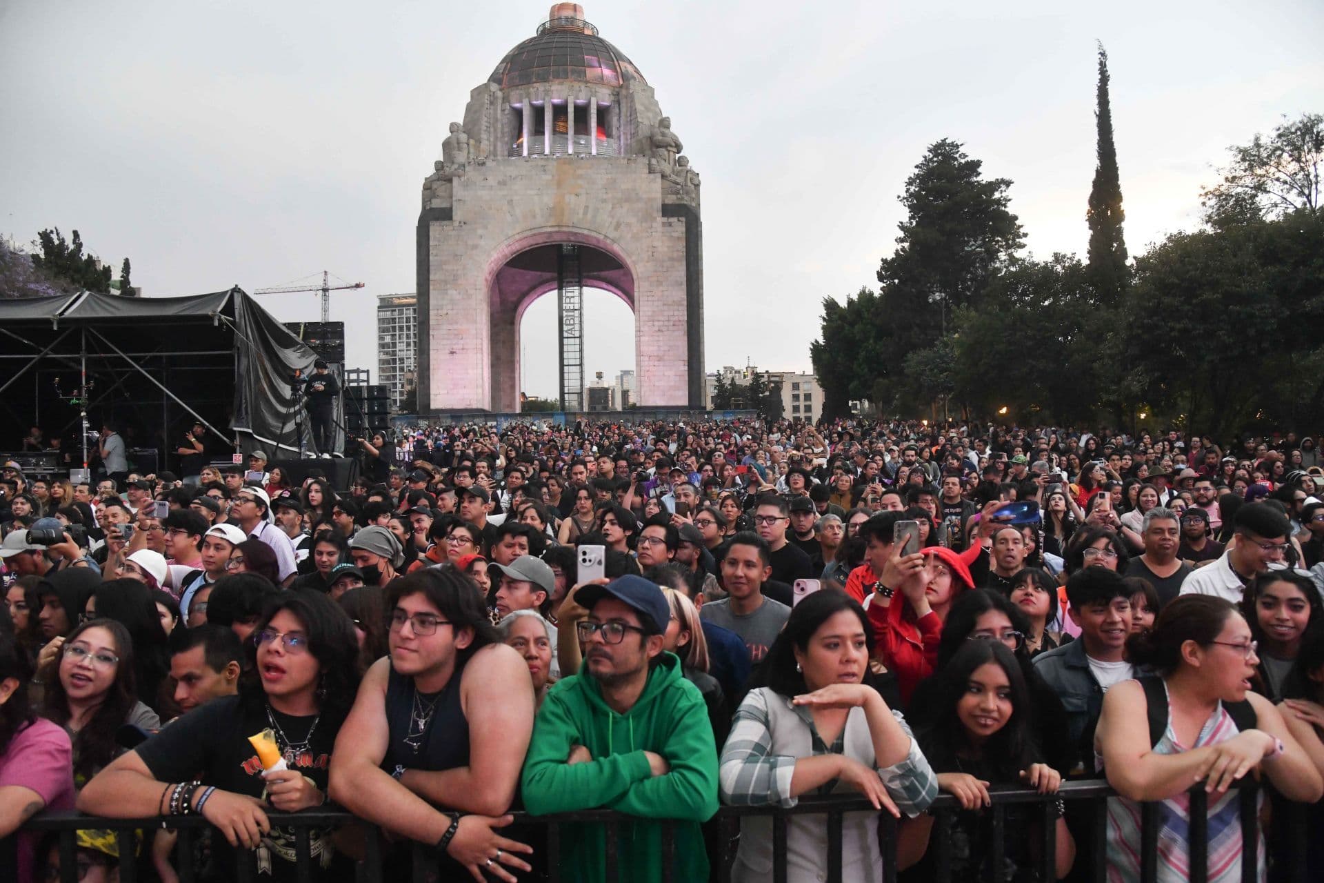 Evento en el Monumento a la Revolución