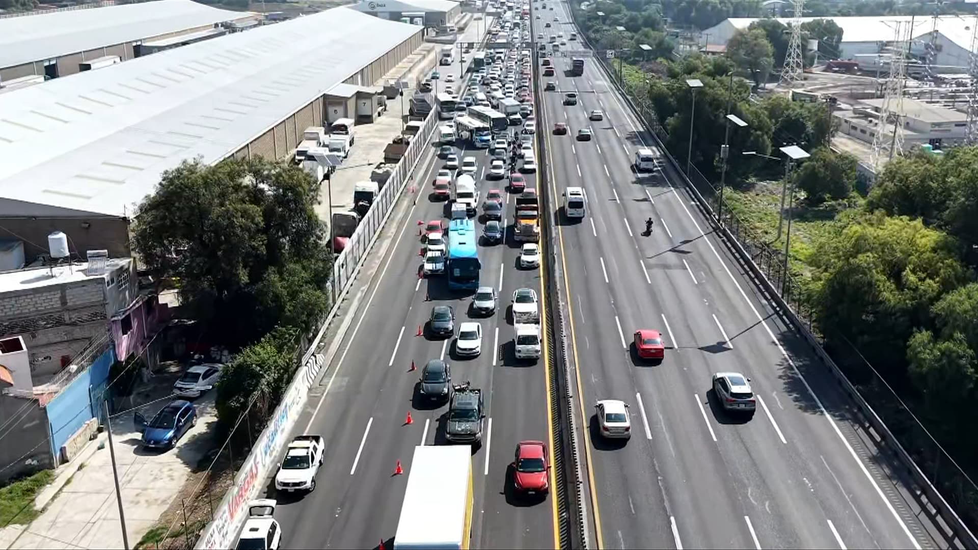 ¿Qué Pasó en la México-Pachuca Hoy 30 de Mayo 2026? Desde el Aire, Filas Kilométricas de Coches