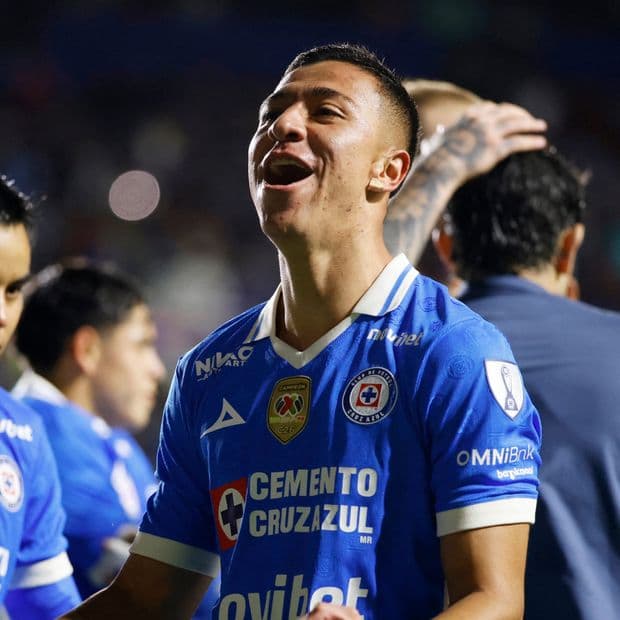 Andrés Montaño, jugador de Cruz Azul, en un partido de Liga MX