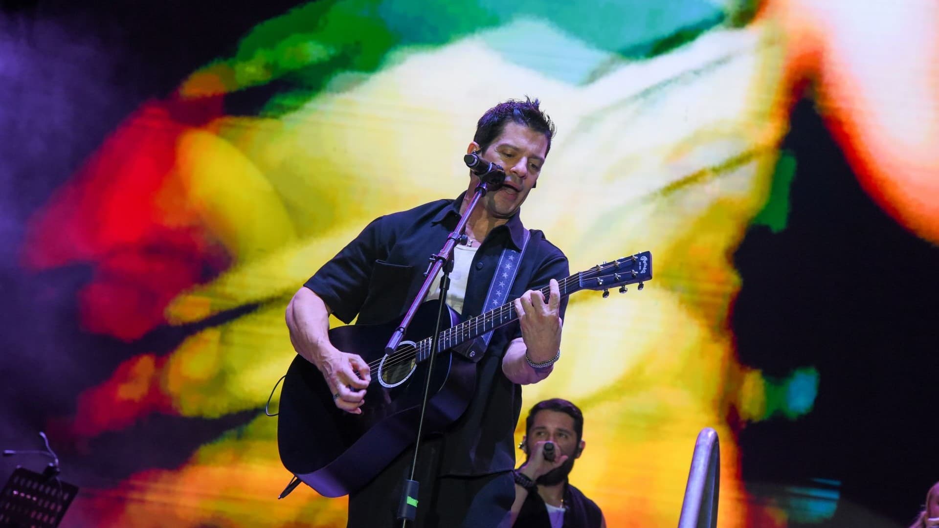 Yahir en uno de sus conciertos en Campeche. Foto: Cuartoscuro
