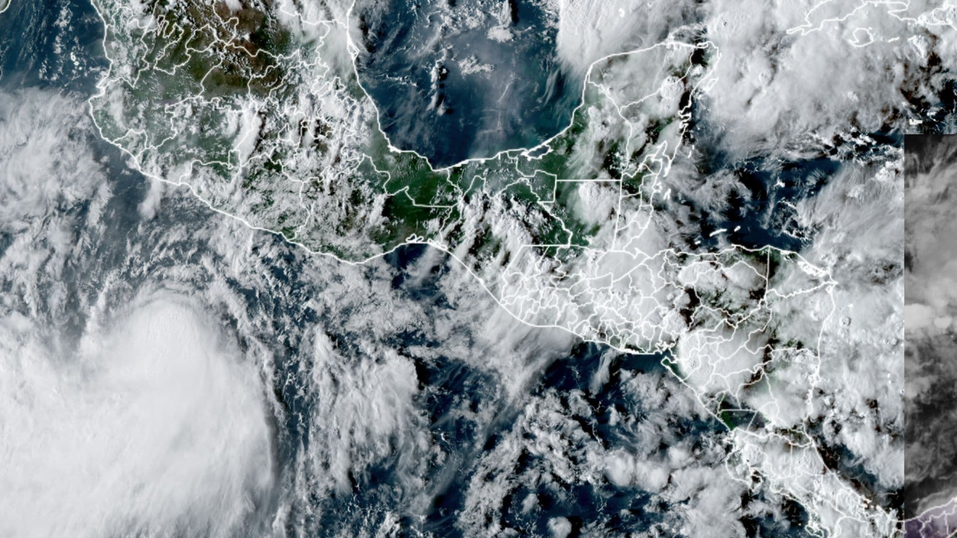 Así Avanza la Tormenta Tropical Rachel ¿Sigue la Misma Trayectoria del Huracán Polo?