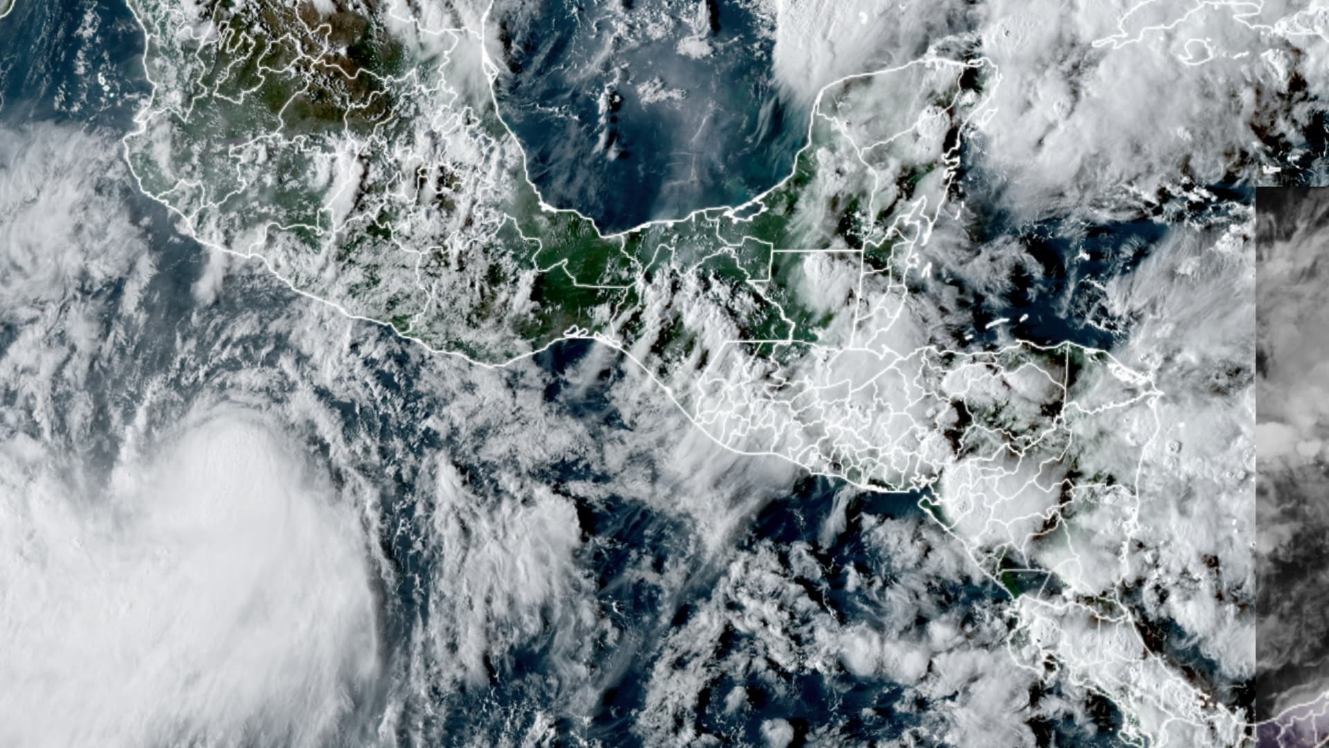 Así Avanza la Tormenta Tropical Rachel ¿Sigue la Misma Trayectoria del Huracán Polo?