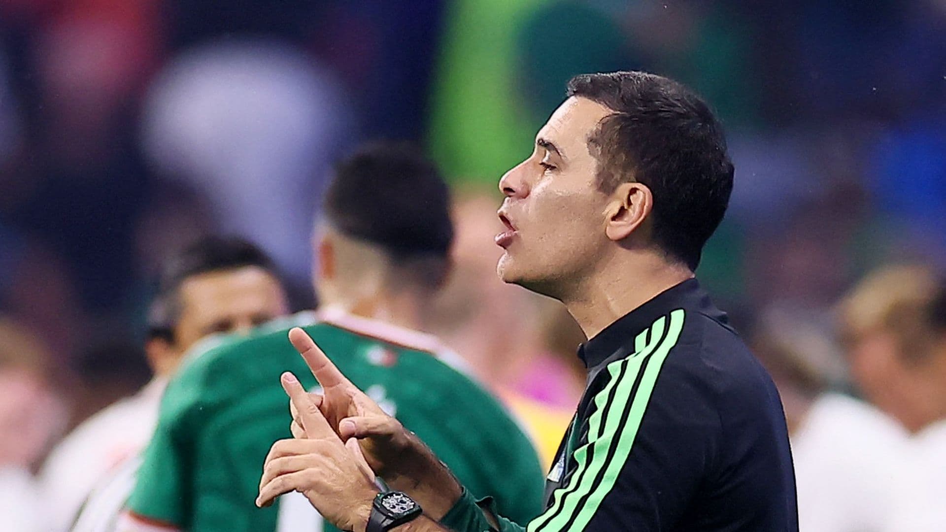 Rafa Márquez durante entrenamiento de México en el Mundial 2026