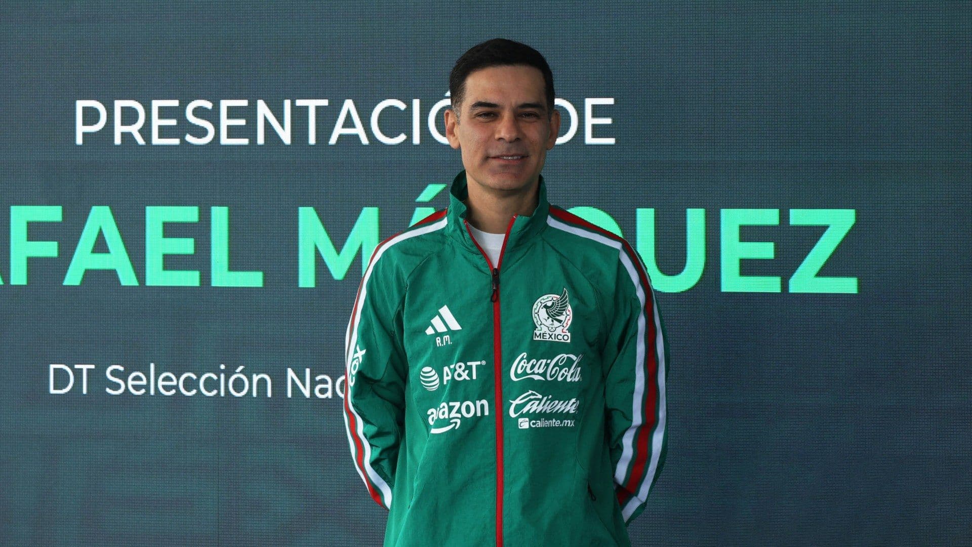Rafa Márquez debutará como timonel Tricolor en duelo amistoso contra Colombia.