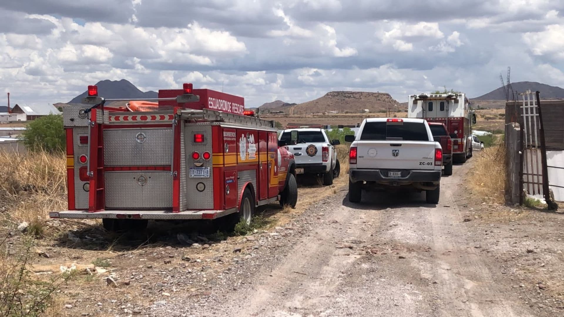 Bomberos utilizaron equipo especializado